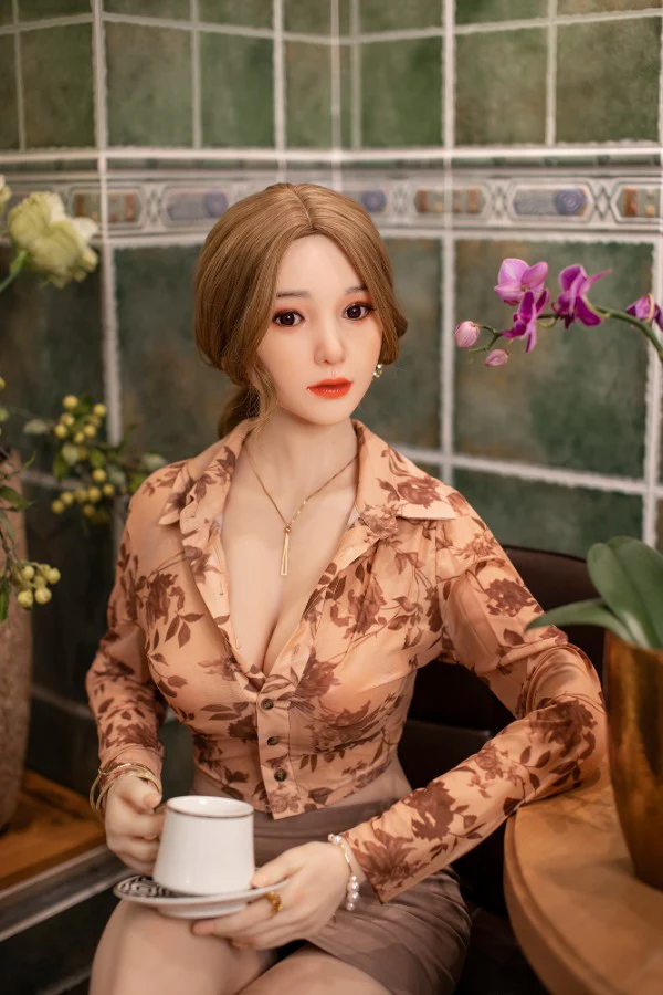 sex doll RC160cm / 5ft3 Natural Skin Sexy Charming Silicone Love Doll - Dime Doll: Sunny - R C