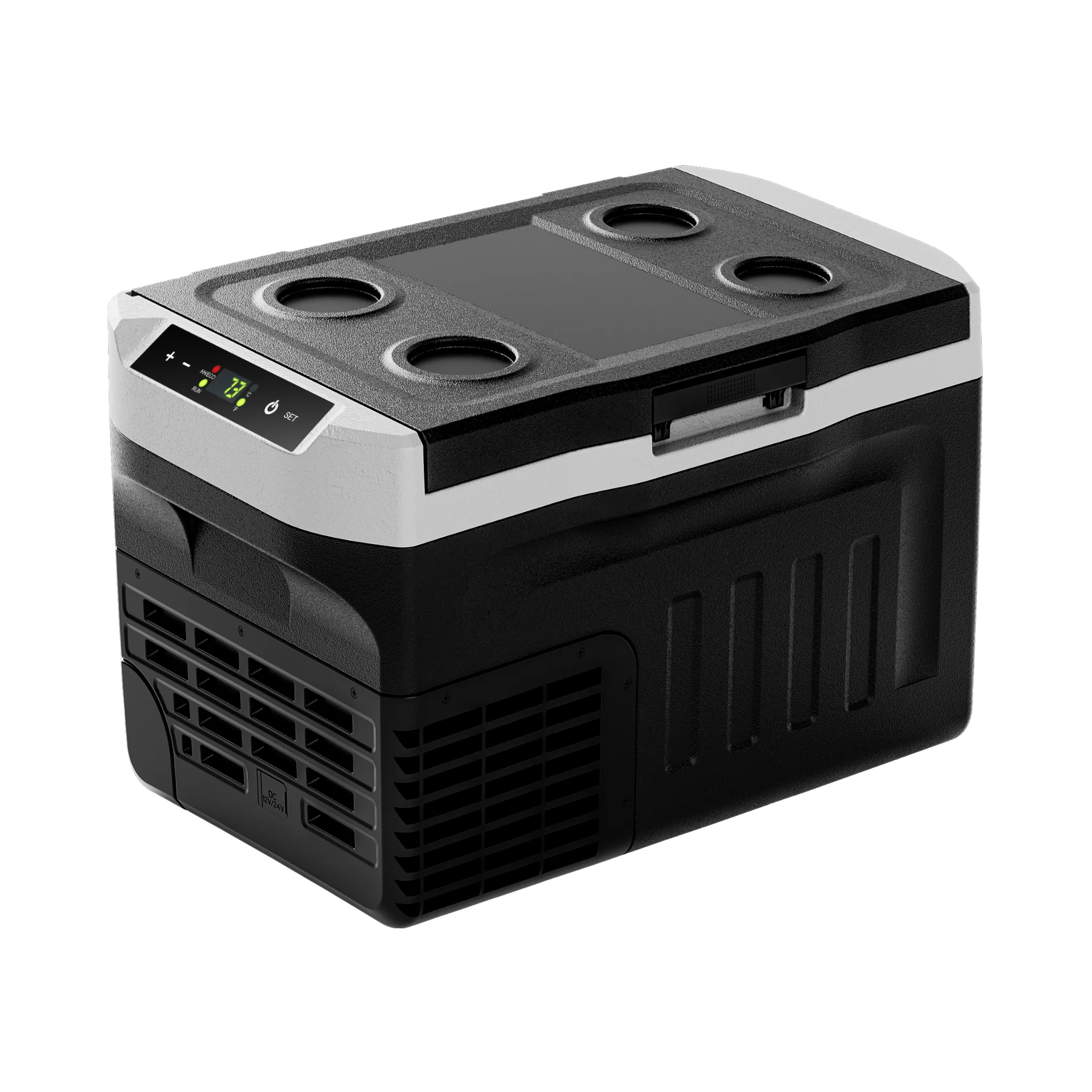 EUHOMY 12 Volt Electric Cooler Low Energy Consumption Portable Car Refrigerator 21Quart/31Quart