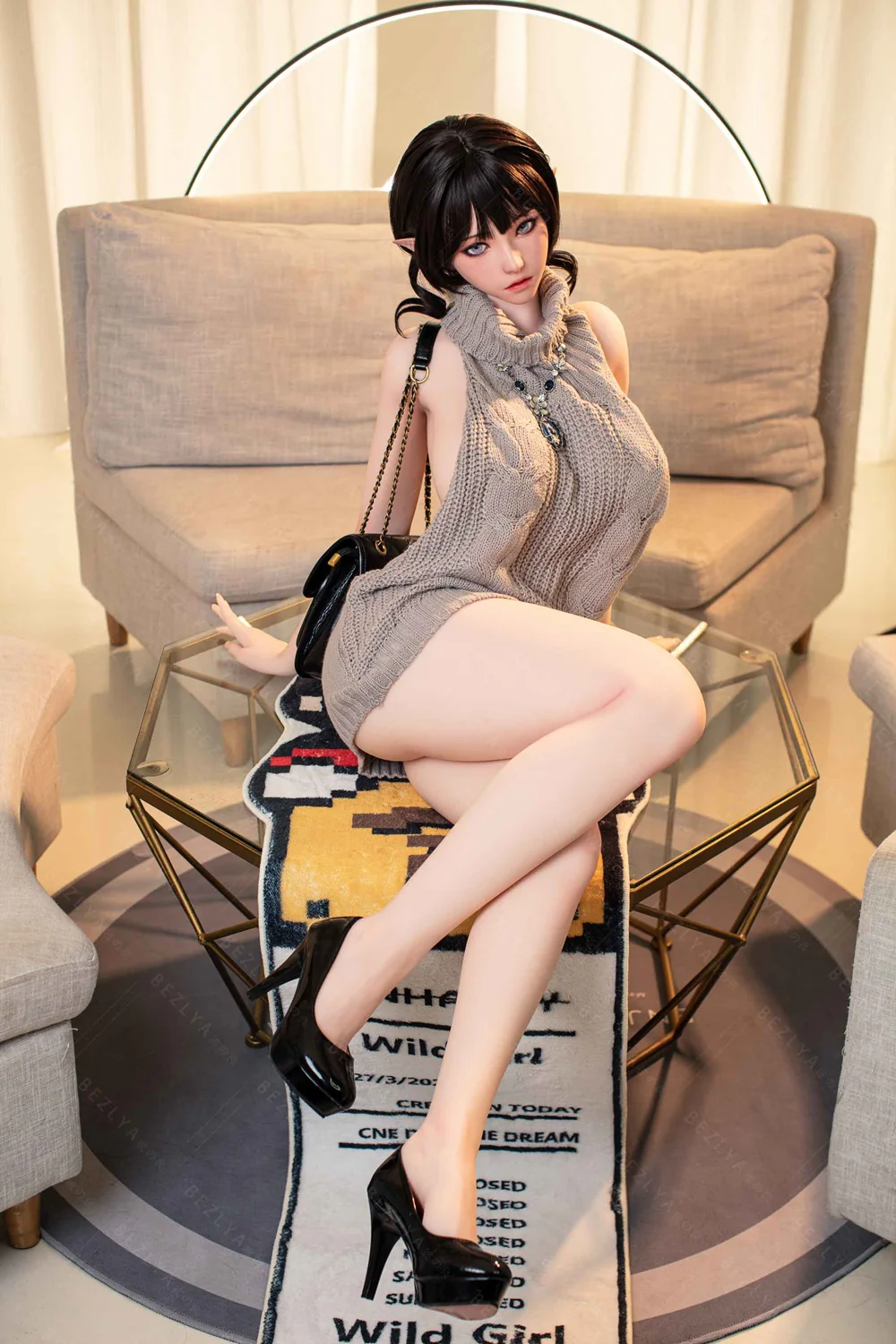 sex doll RCBezlya - Calla - 155cm/5ft1 - 2.0 F-cup - Silicone Head + TPE Body Sex Doll - R C