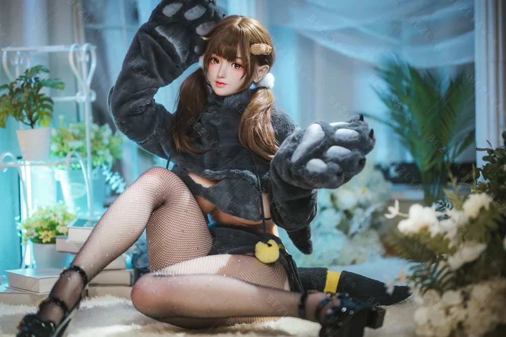 sex doll RCBezlya - Paeonia - 155cm/5ft1 - 2.0 F-cup - Silicone Head + TPE Body Sex Doll - R C