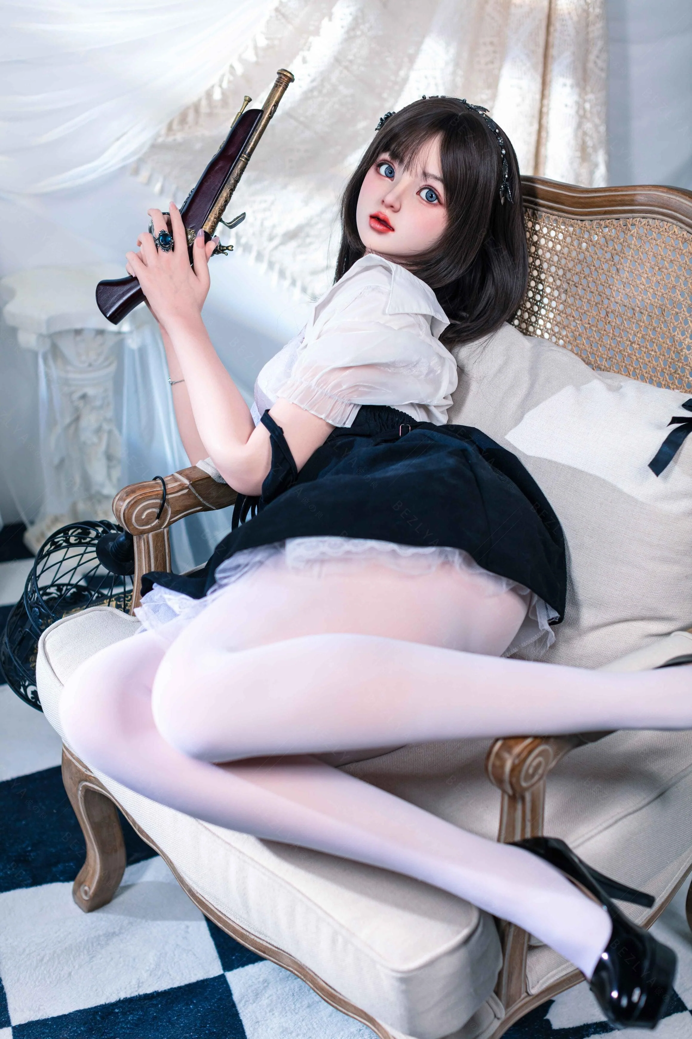 sex doll RCBezlya - Convallaria - 155cm/5ft1 - 2.1 B-cup - Silicone Sex Doll - R C