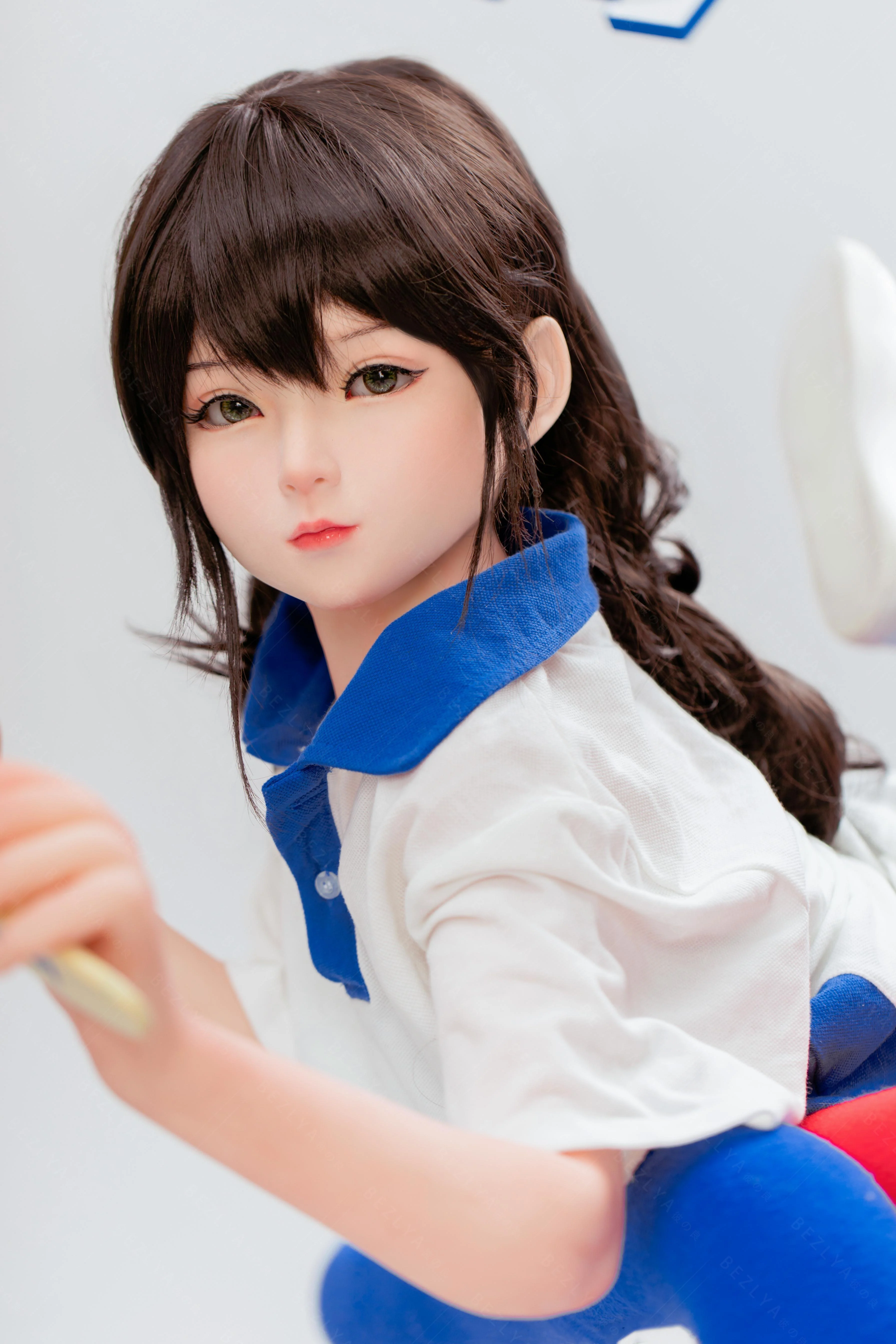 sex doll RCBezlya - Jasmine - 138cm/4ft6.25 - 2.0 AA-cup - Silicone Head + TPE Body Sex Doll - R C