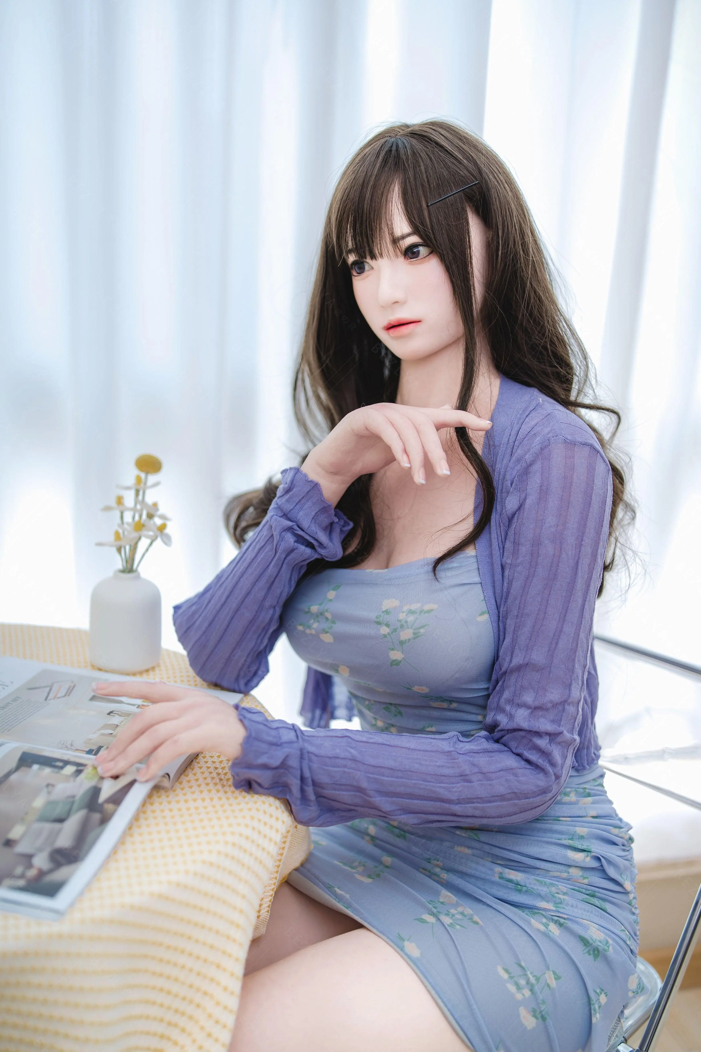 sex doll RCBezlya - Helianthus - 162cm/5ft3.75 - 2.2U A-cup - Silicone Sex Doll - R C