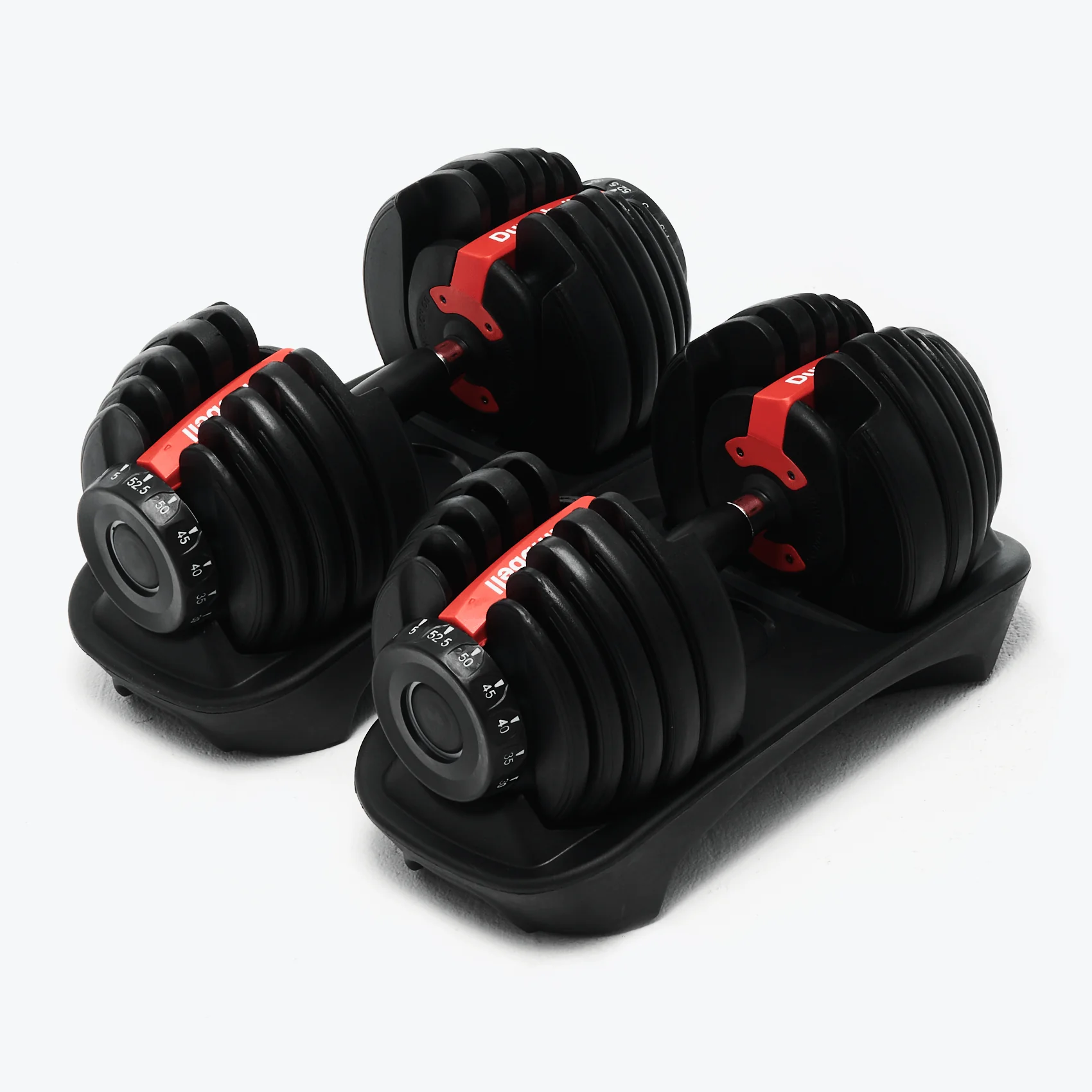 2026 Montreal Weights Adjustable Dumbbells 5-52.5 lbs — Replaces 15 Sets with Quick Weight Adjustments