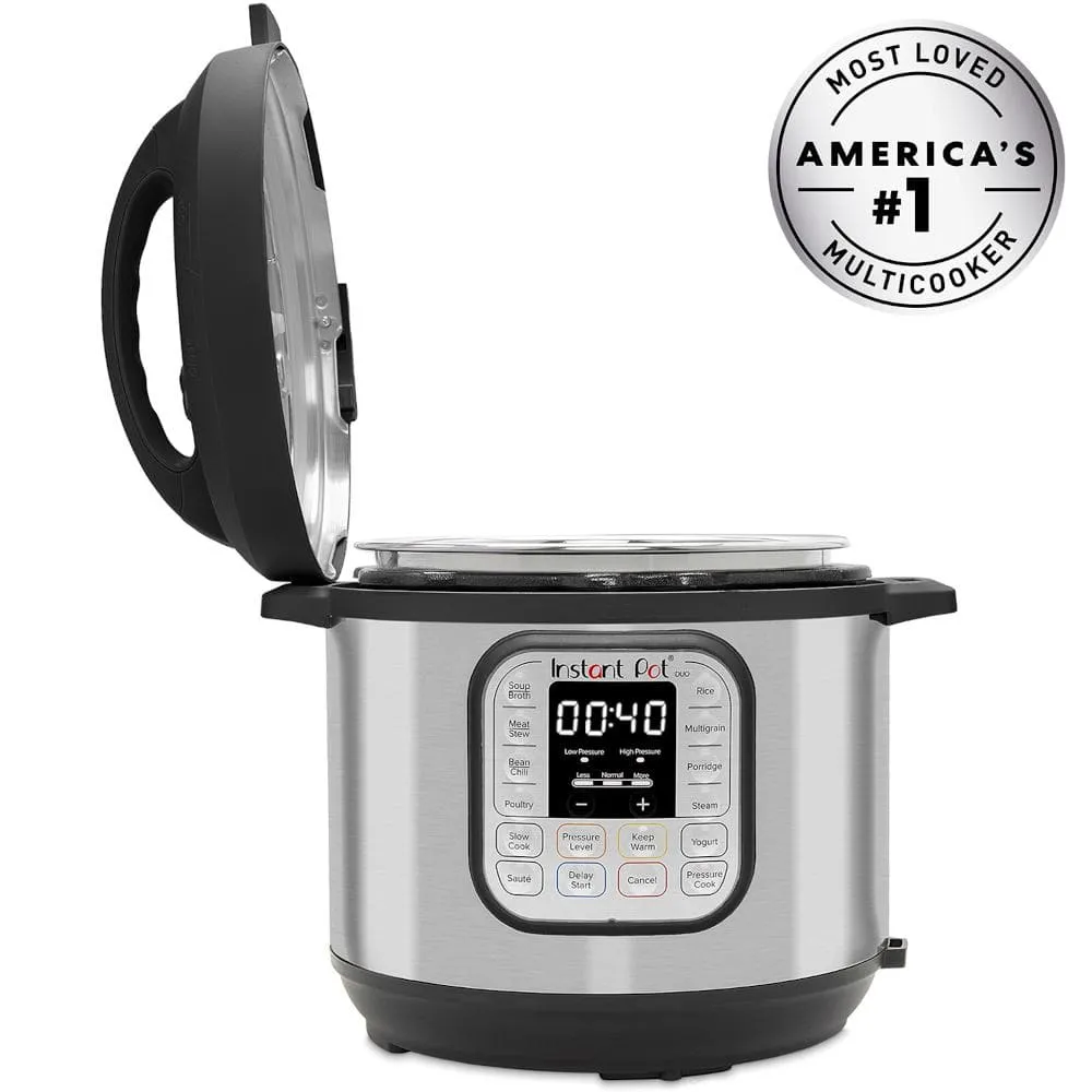 2026 Instant Pot 8 qt. Stainless Steel Duo Electric Pressure Cooker