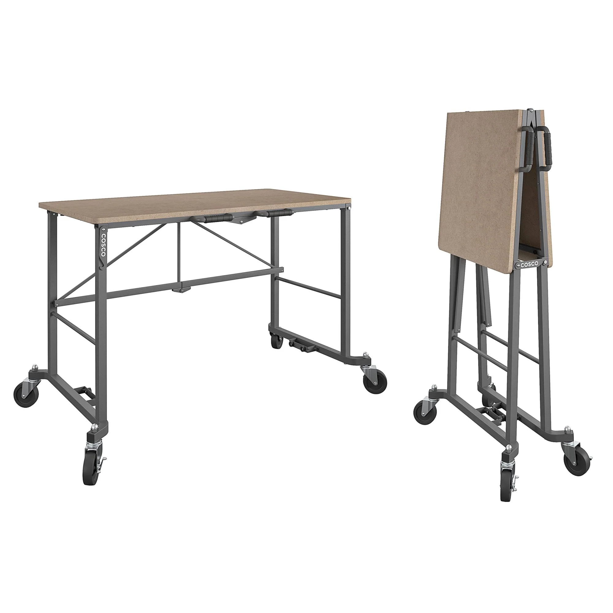 Smartfold Portable Folding Work desk with MDF Work Top