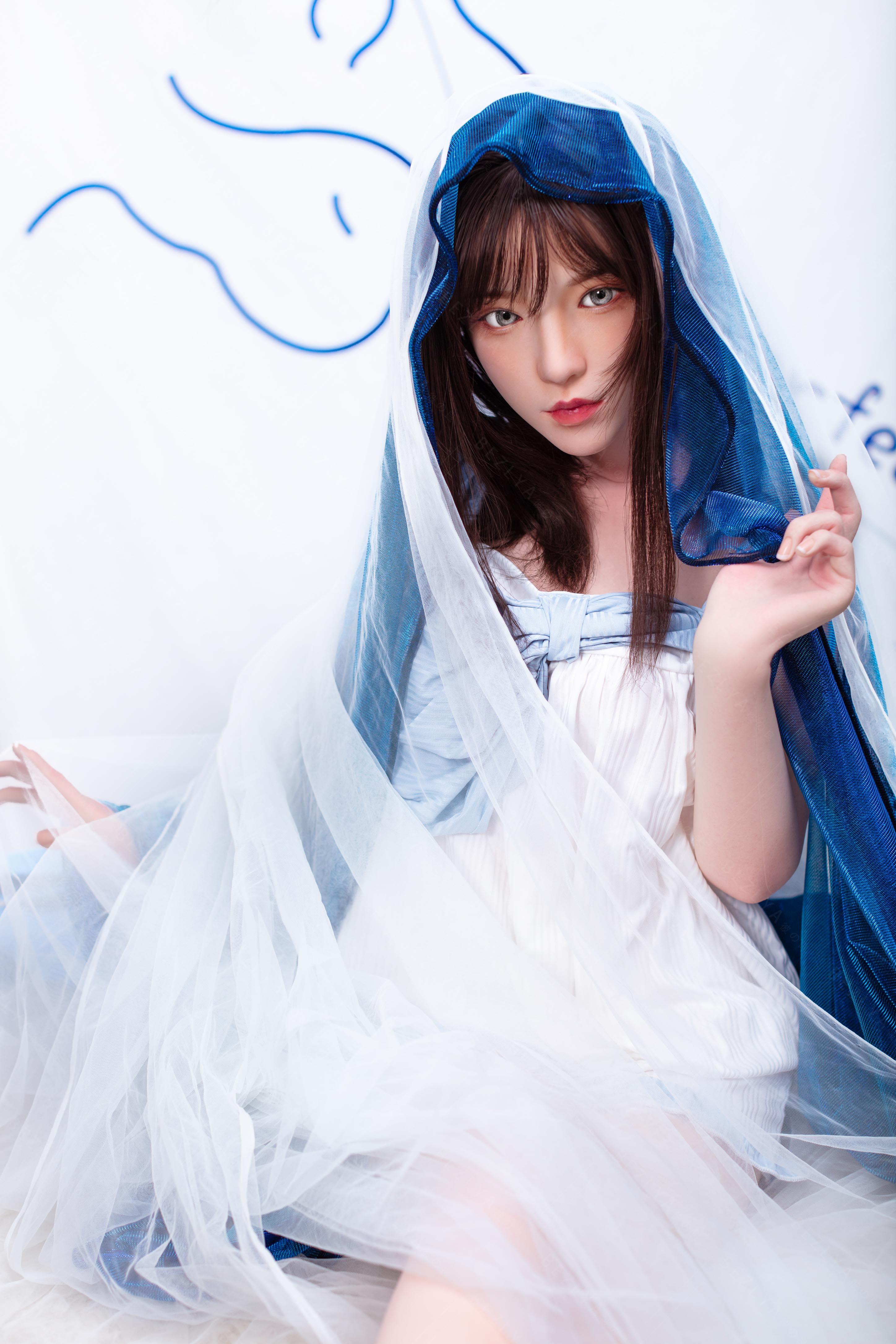 sex doll RCBezlya - Iris - 150cm/4ft11 - 2.1 B-cup - Silicone Sex Doll - R C