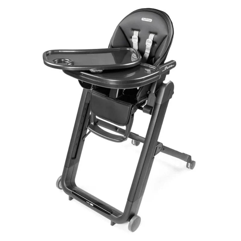 2026 Peg Perego Siesta Ultra-Compact Multifunctional High Chair – Reclining Seat, Adjustable Height, Newborn to Toddler