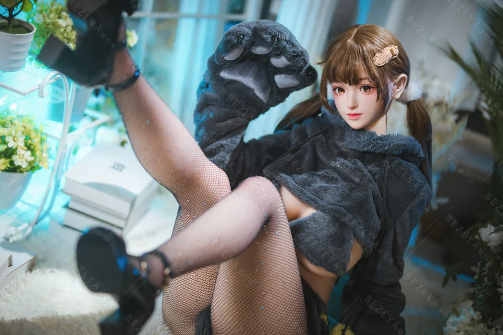 sex doll RCBezlya - Paeonia - 155cm/5ft1 - 2.0 F-cup - Silicone Head + TPE Body Sex Doll - R C