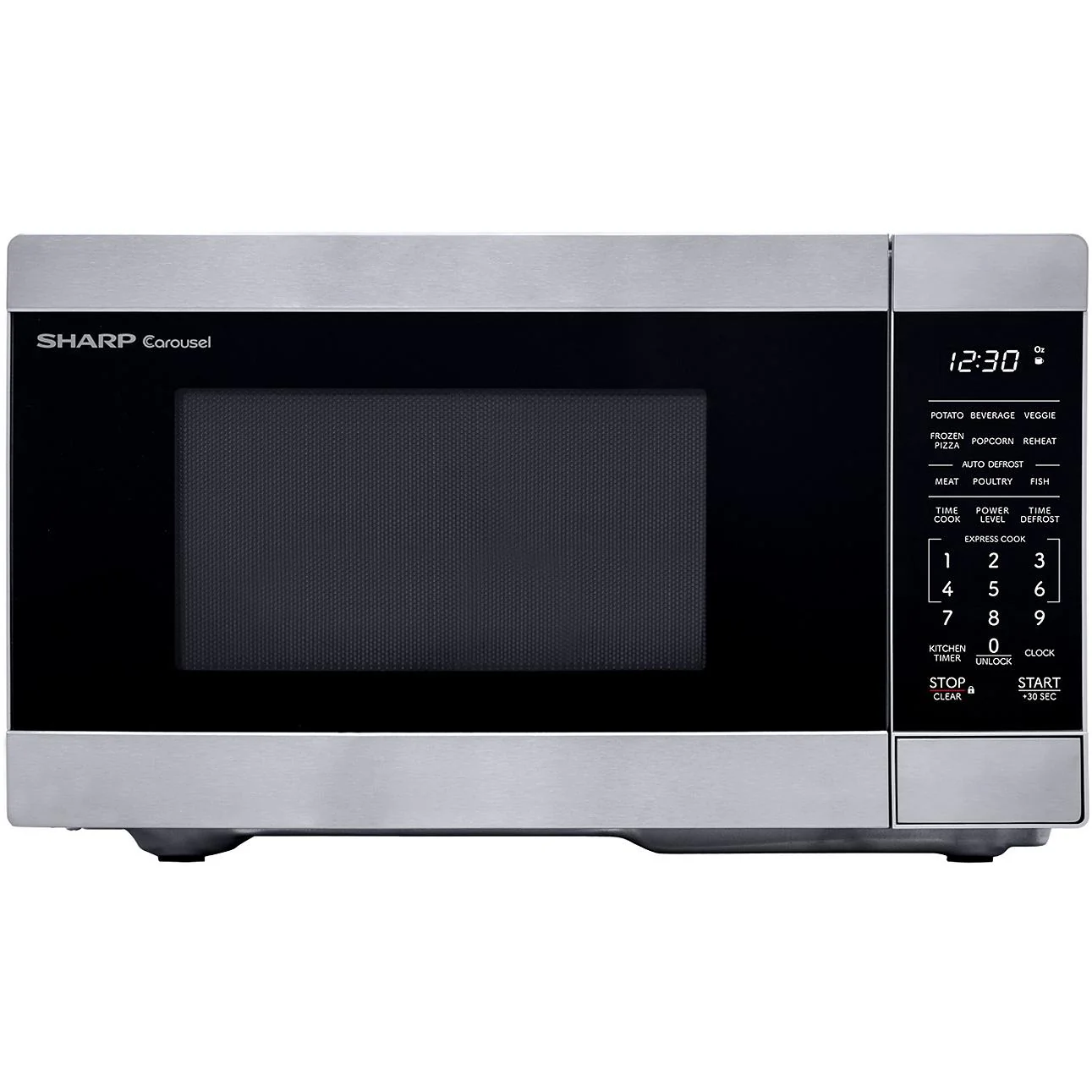 2026 Sharp 18.6-inch, 0.9 cu. ft. Countertop Microwave Oven SMC0962KSC