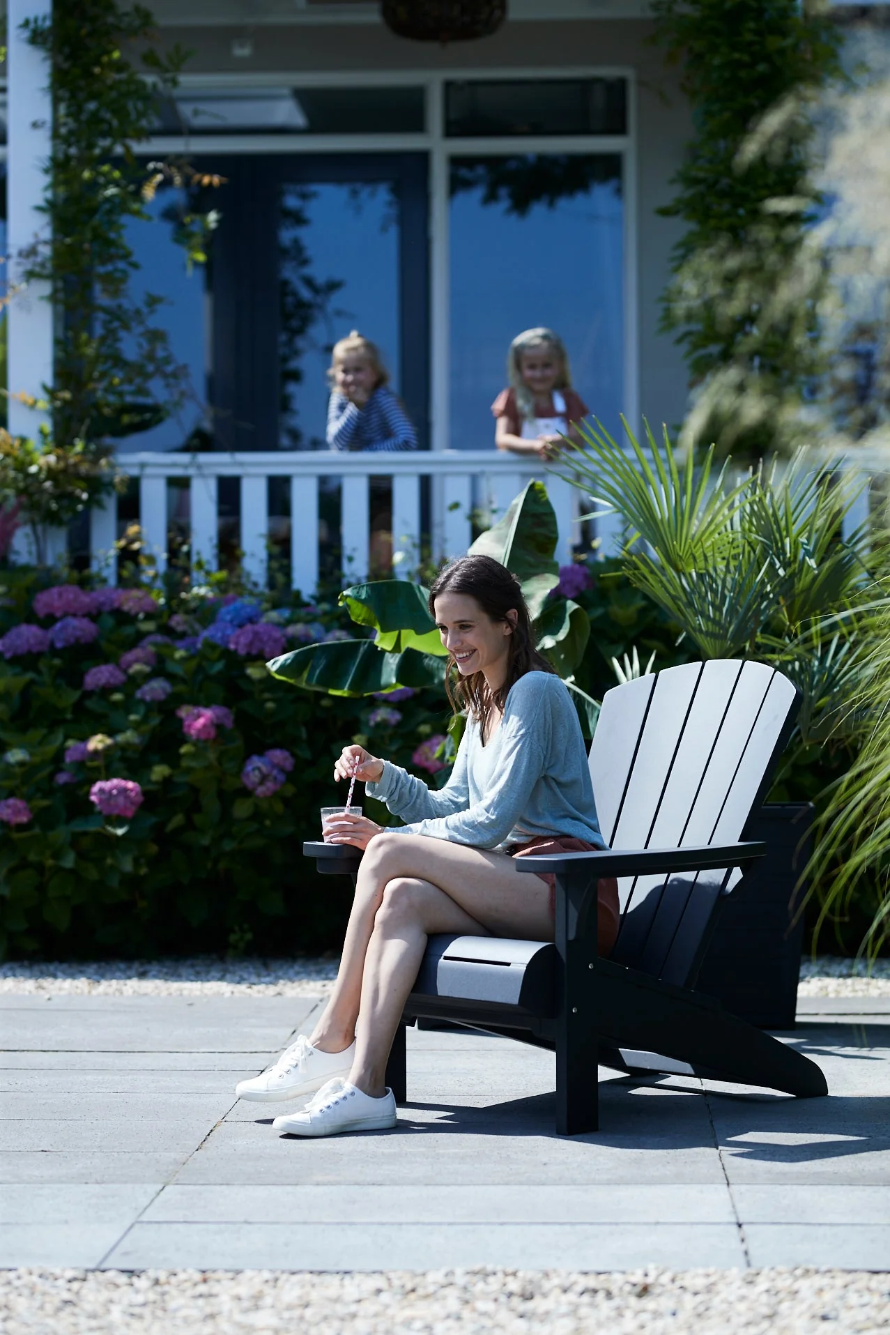 2026 Keter Alpine Adirondack Chair - Graphite