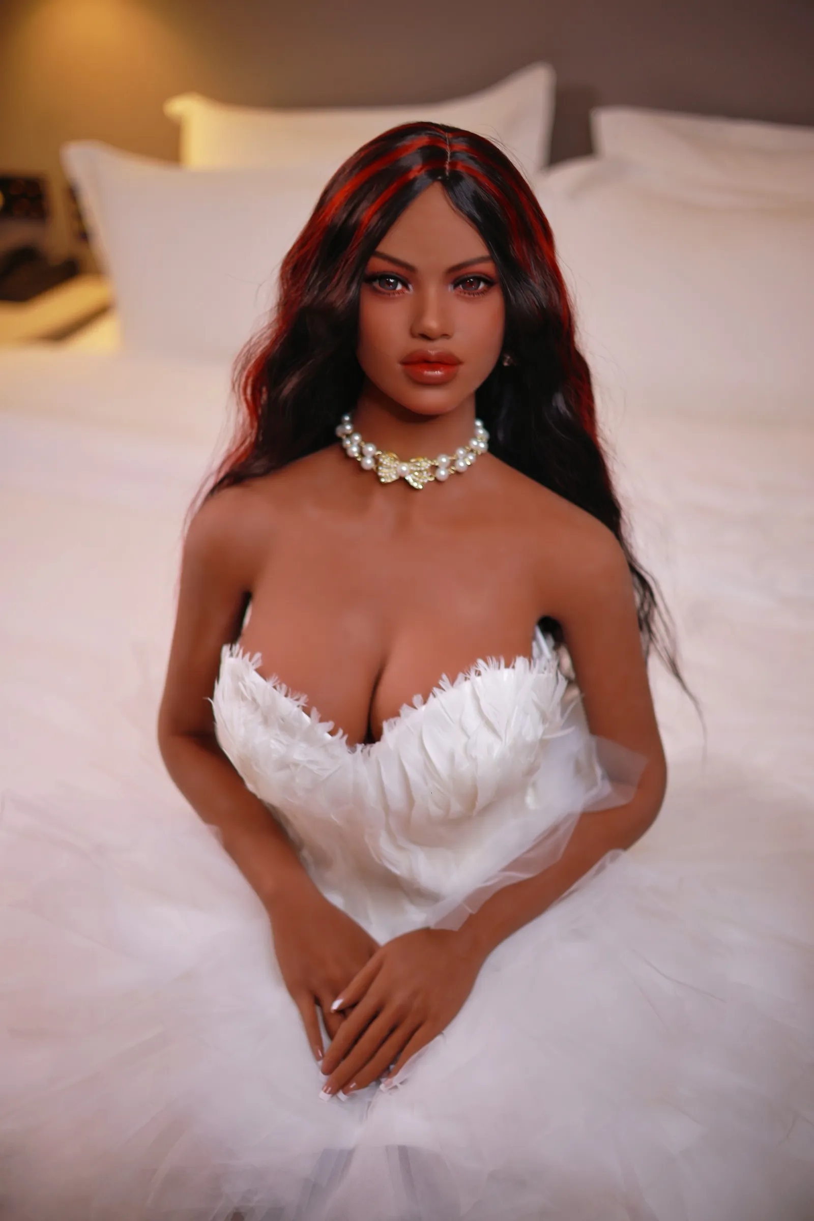 sex doll RCAIBEI Doll I In Stock 4ft7/140cm Black Female Sex Dolls - Berta - R C