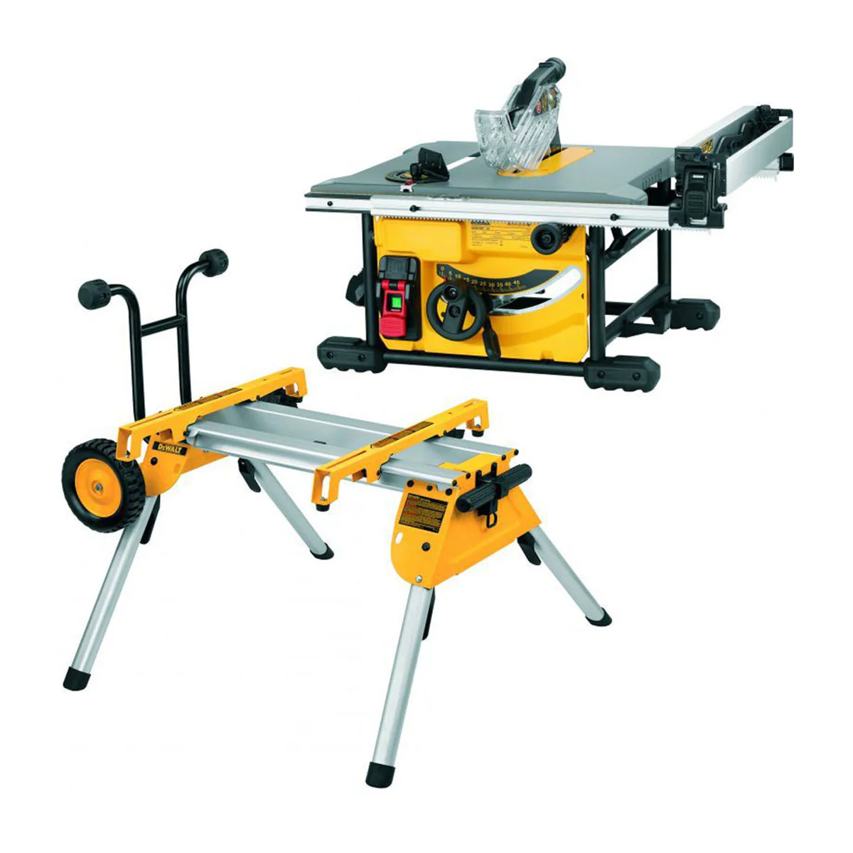 2026 Dewalt DWE7485 210mm Compact Table Saw 110V/1700W with DE7400 Stand