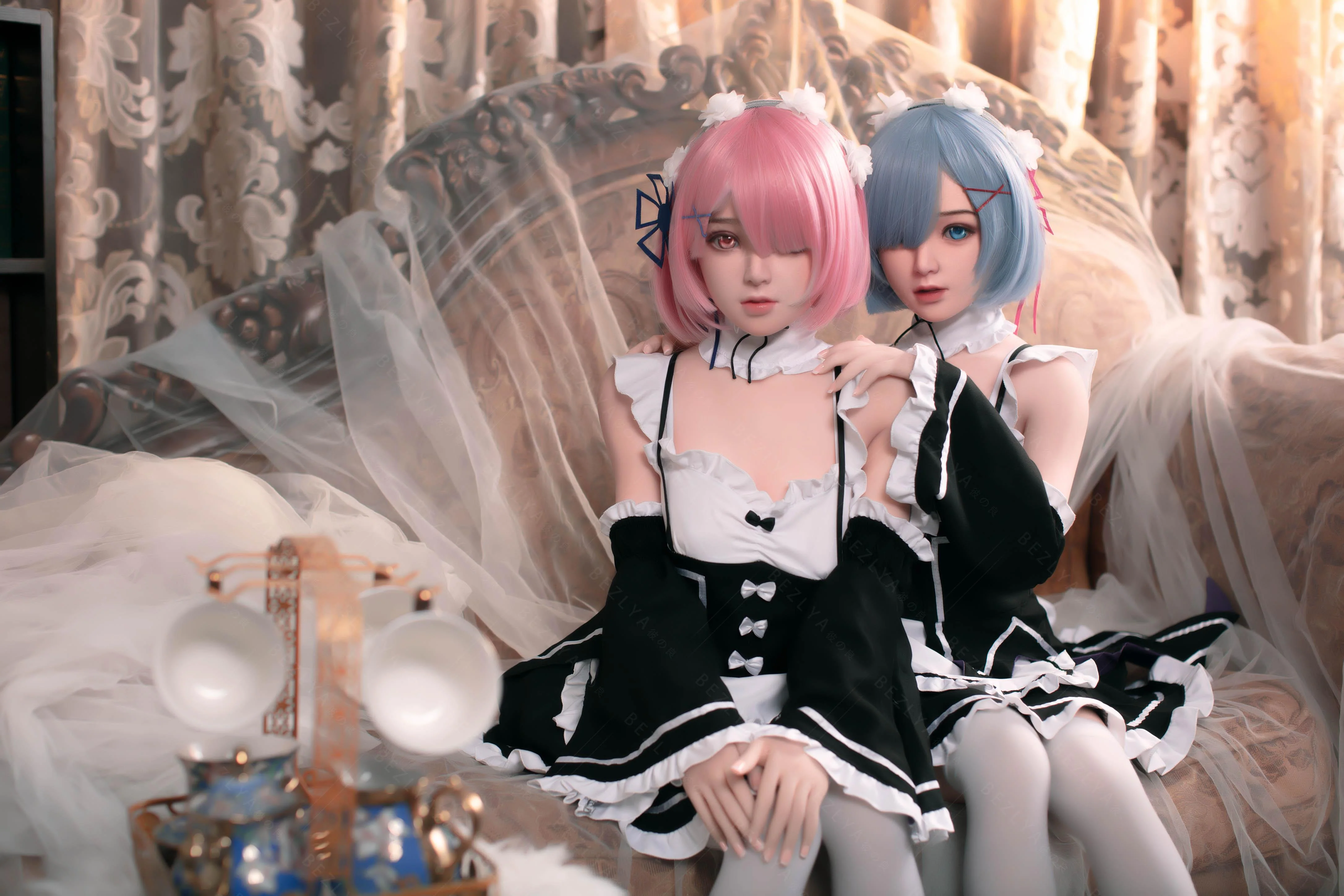 sex doll RCBezlya - Convallaria - 149cm/4ft10.75 - 2.0 D-cup - Silicone Head + TPE Body Sex Doll - R C