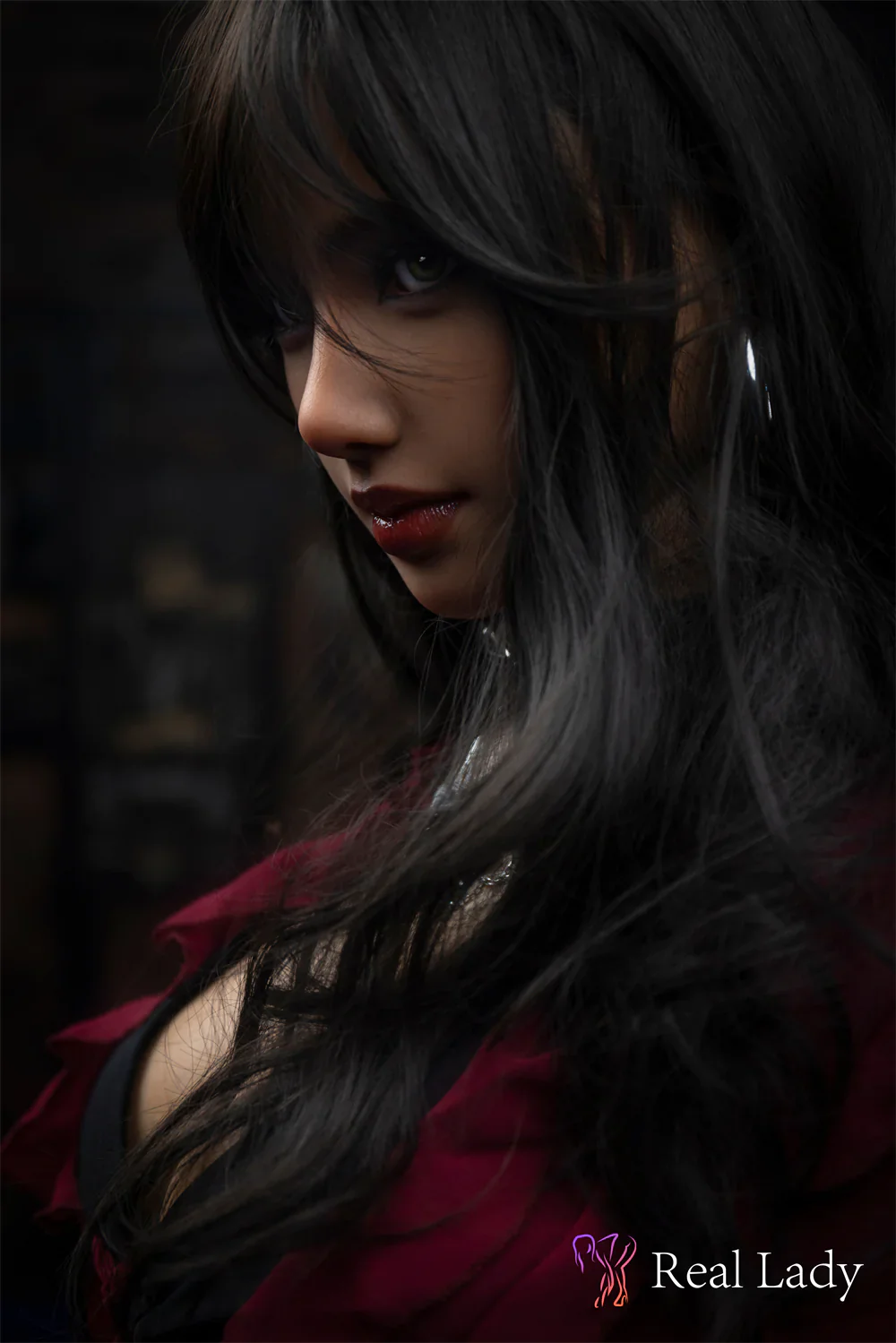 sex doll RC170cm (5ft7″) Sexy Red Lips Full Silicone Sex Doll With Big Boobs - Real Lady Celine - R C