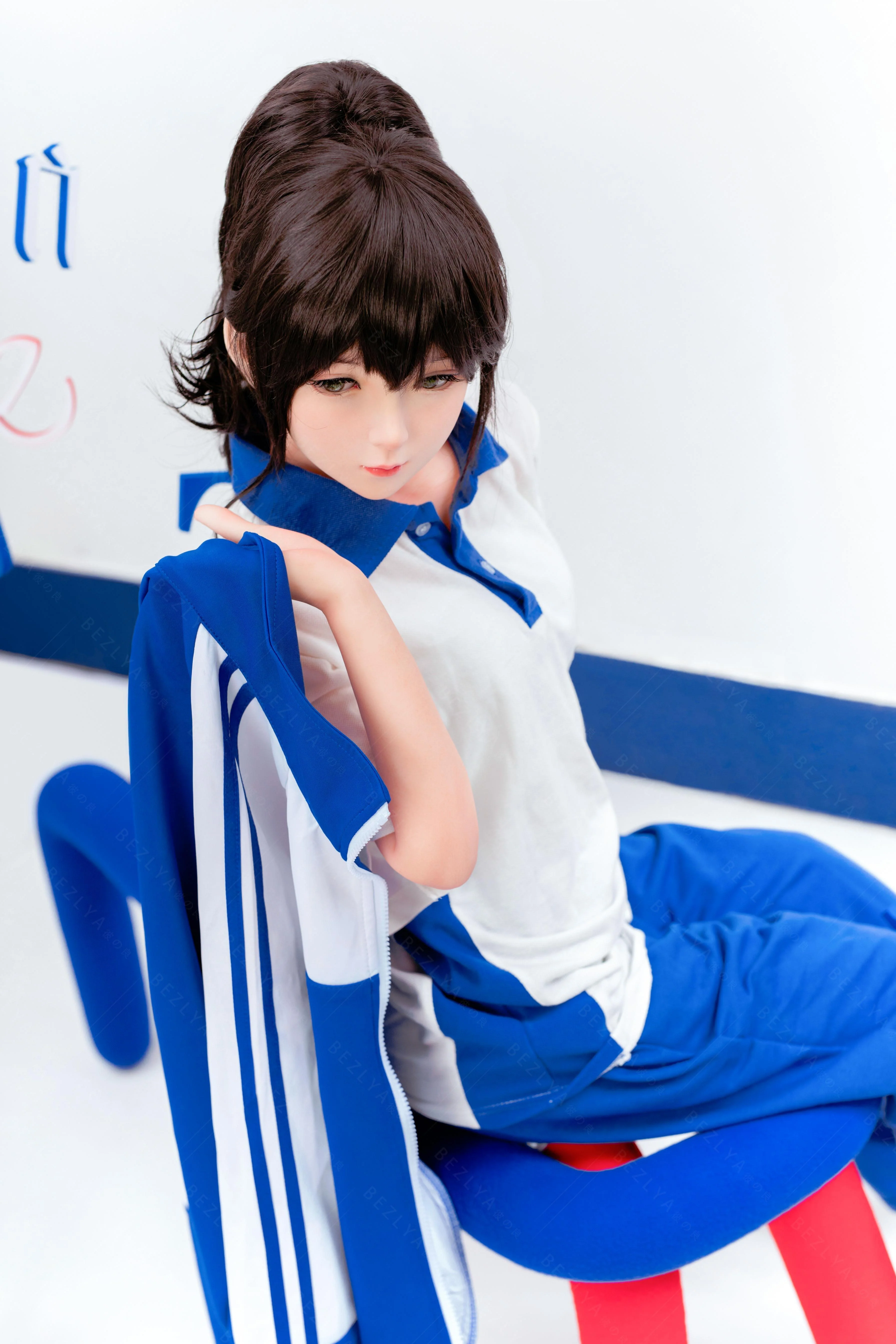 sex doll RCBezlya - Jasmine - 138cm/4ft6.25 - 2.0 AA-cup - Silicone Head + TPE Body Sex Doll - R C