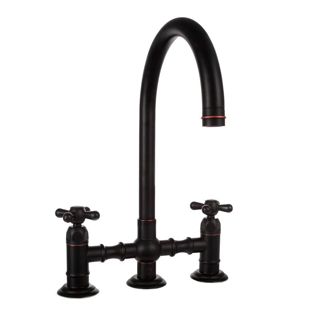 2026 ZLINE Mona Kitchen Faucet and Side Sprayer in Oil Rubbed Bronze (MNA-KF-ORB)