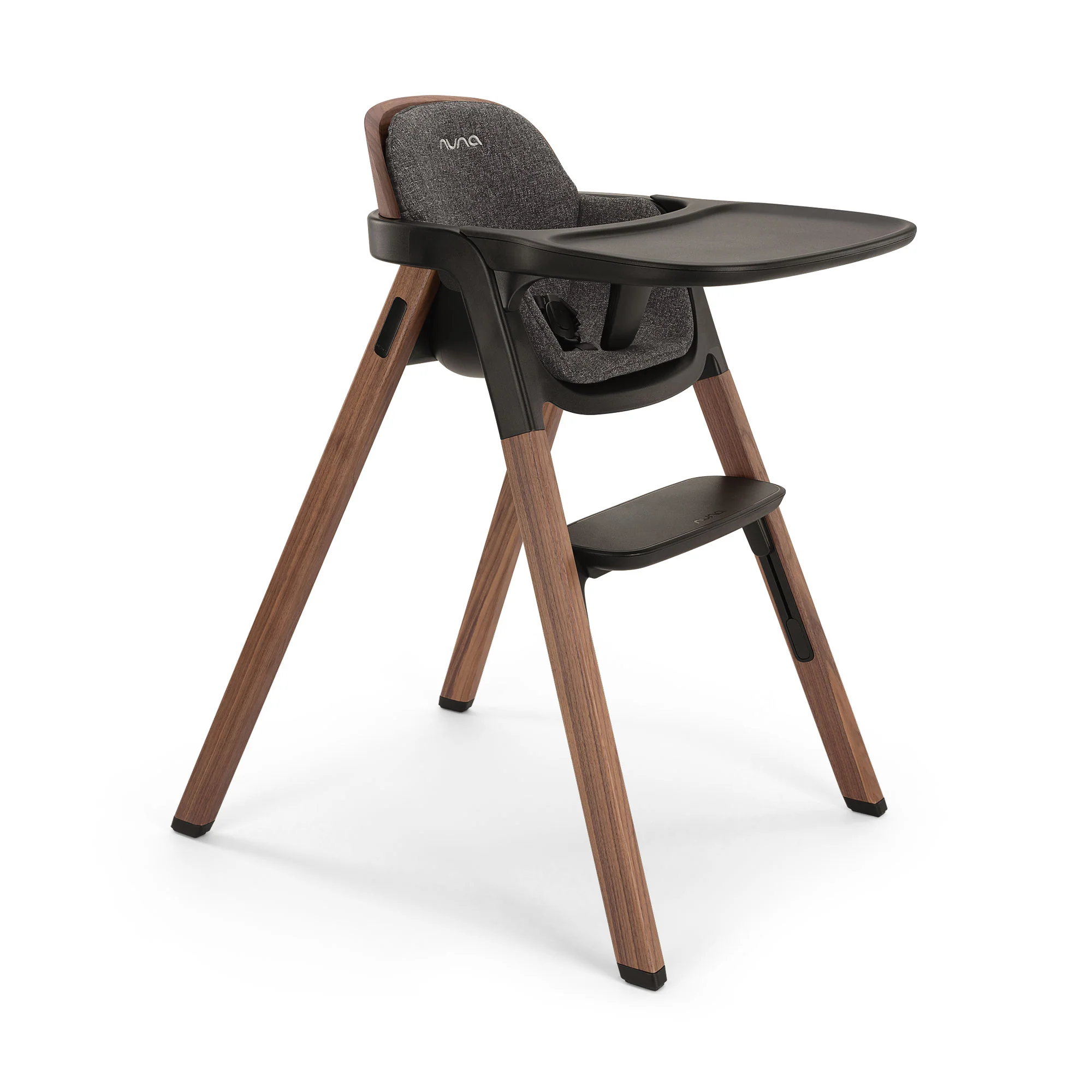 BRYN Highchair by Nuna – Elegant Wooden Heirloom Highchair for Growing Kids