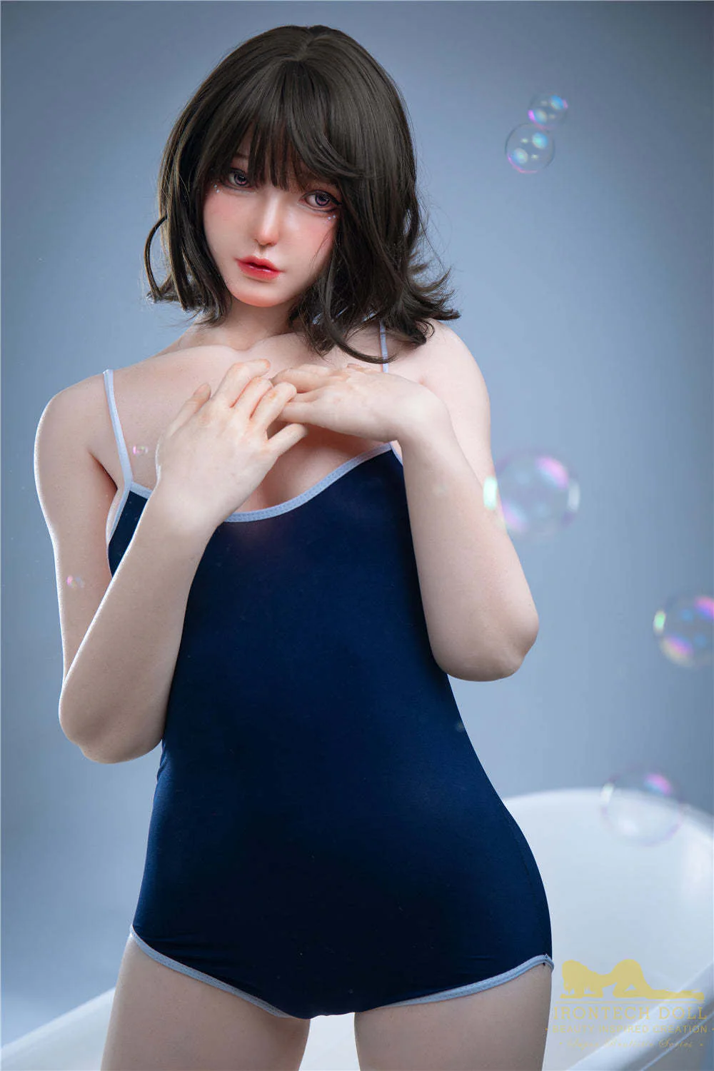 sex doll RC5.6ft / 168cm C-Cup Coquettish  Silicone Japanese Love Doll - Irontech Doll Yu - R C