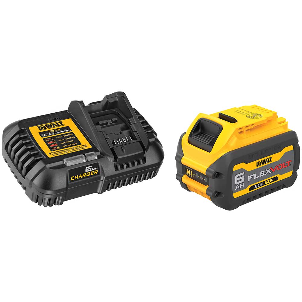 2026 DeWALT DCB606C 20V/60V 6 Ah FLEXVOLT Battery w/ Charger