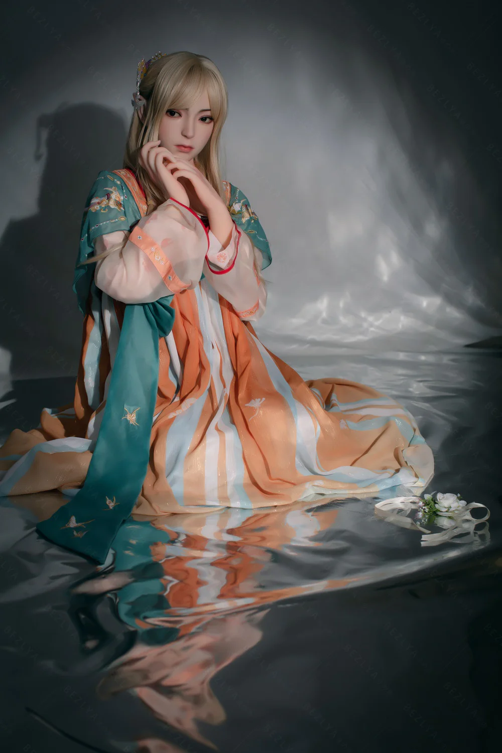 sex doll RCBezlya - Pansy - 160cm/5ft3 - 2.0 C-cup - Silicone Head + TPE Body Sex Doll - R C