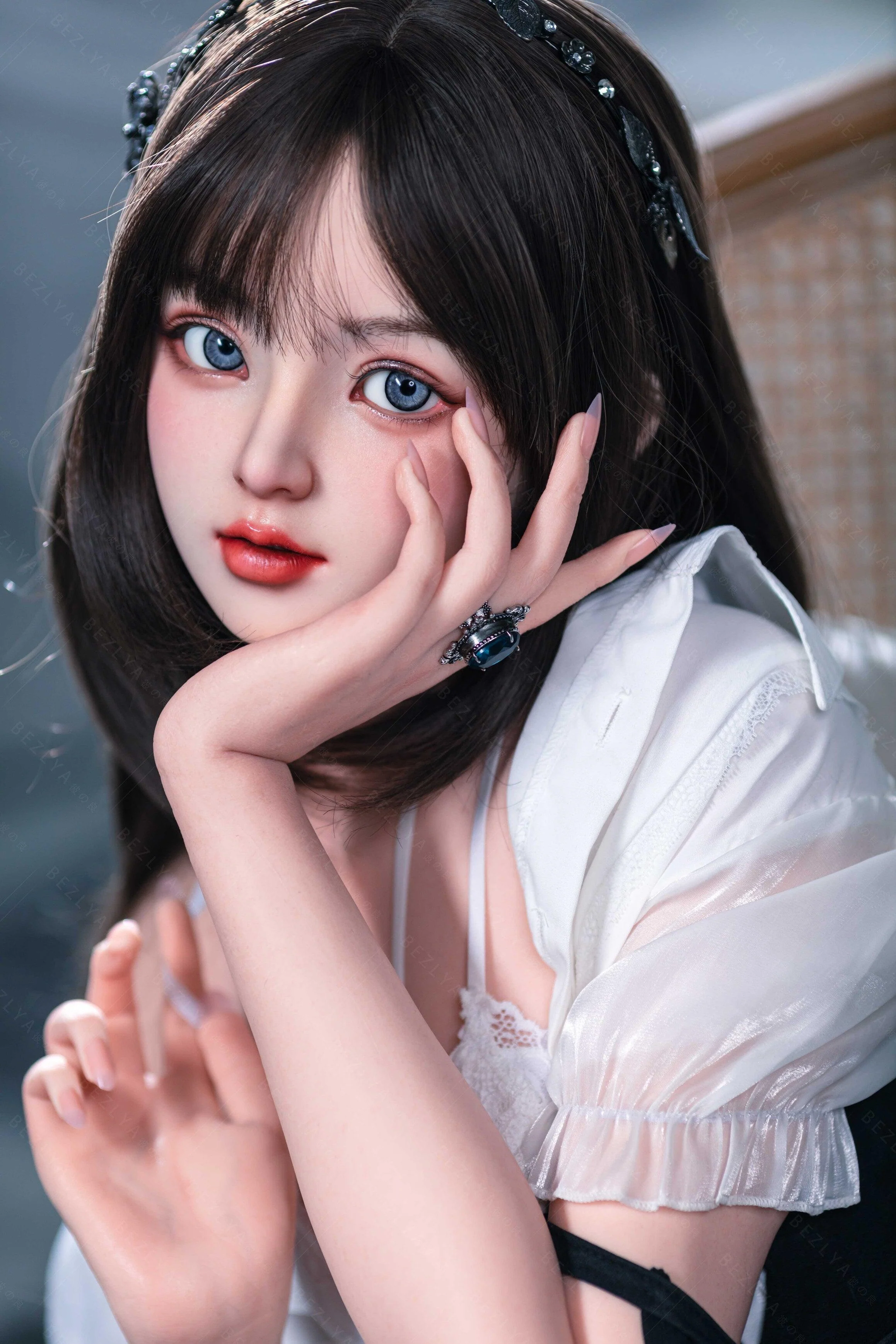 sex doll RCBezlya - Convallaria - 155cm/5ft1 - 2.1 B-cup - Silicone Sex Doll - R C