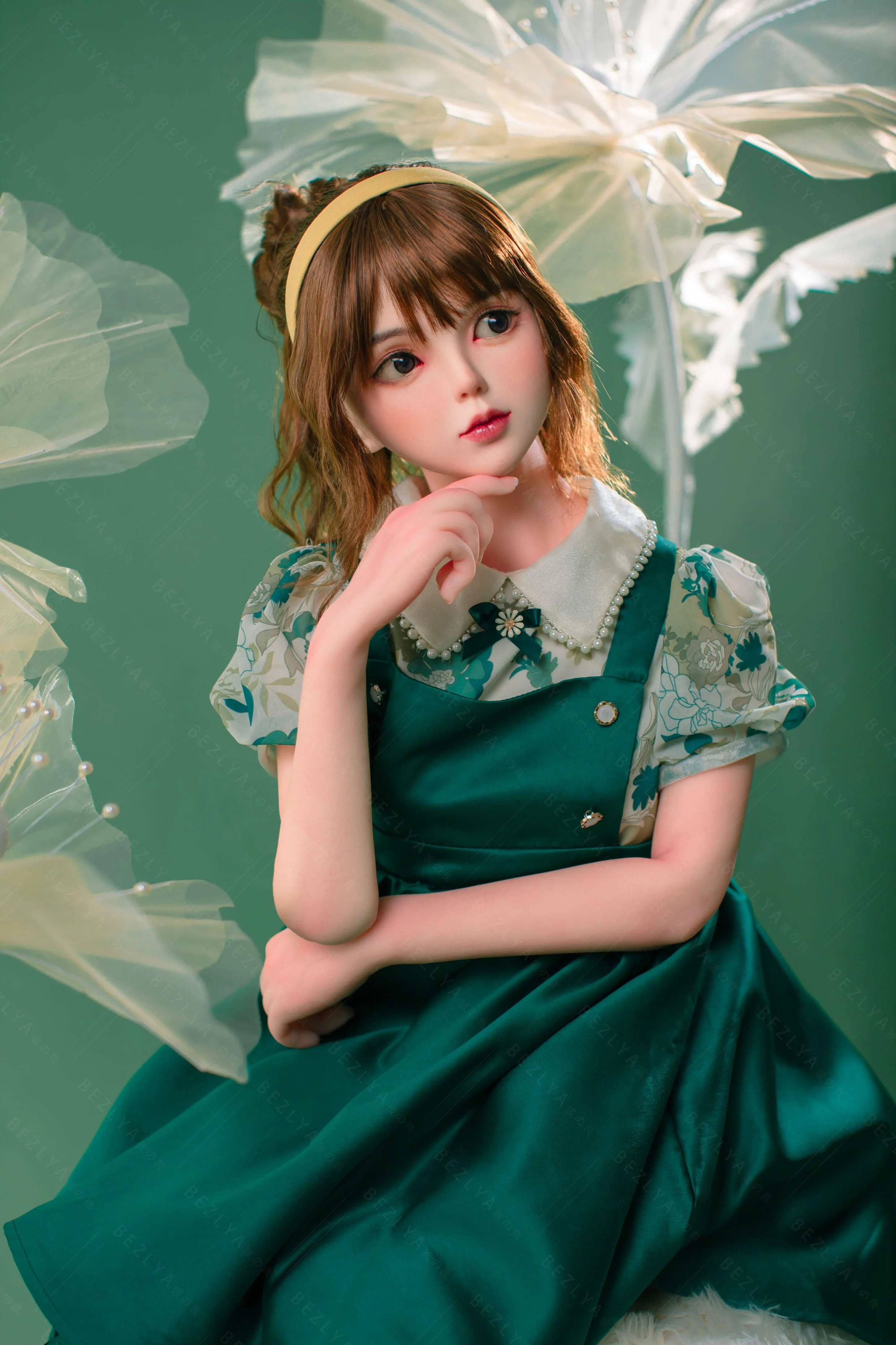 sex doll RCBezlya - Ruriokoshi - 138cm/4ft6.25 - 2.0 AA-cup - Silicone Head + TPE Body Sex Doll - R C