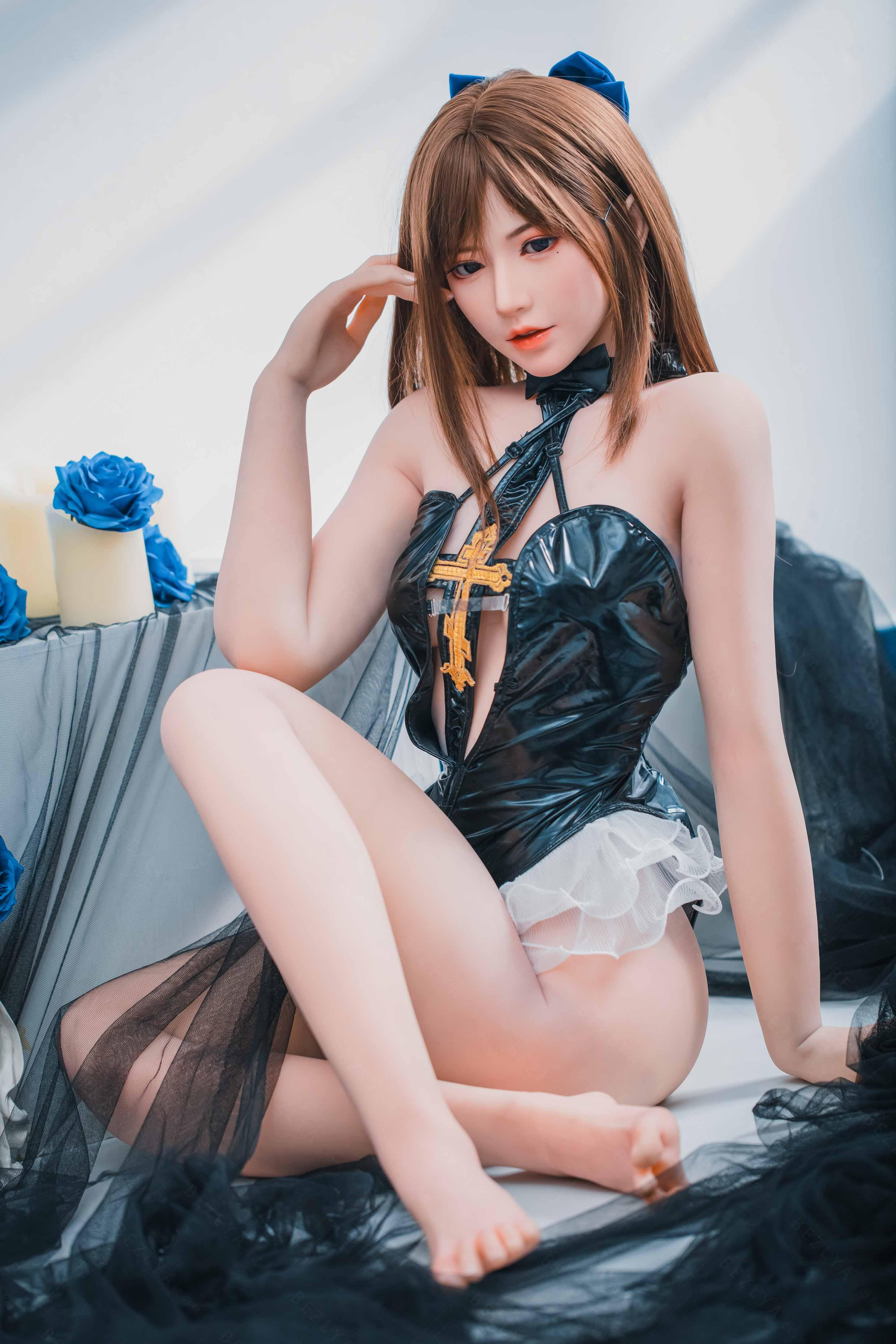 sex doll RCBezlya - Lagenaria - 155cm/5ft1 - 2.0 B-cup - Silicone Head + TPE Body Sex Doll - R C