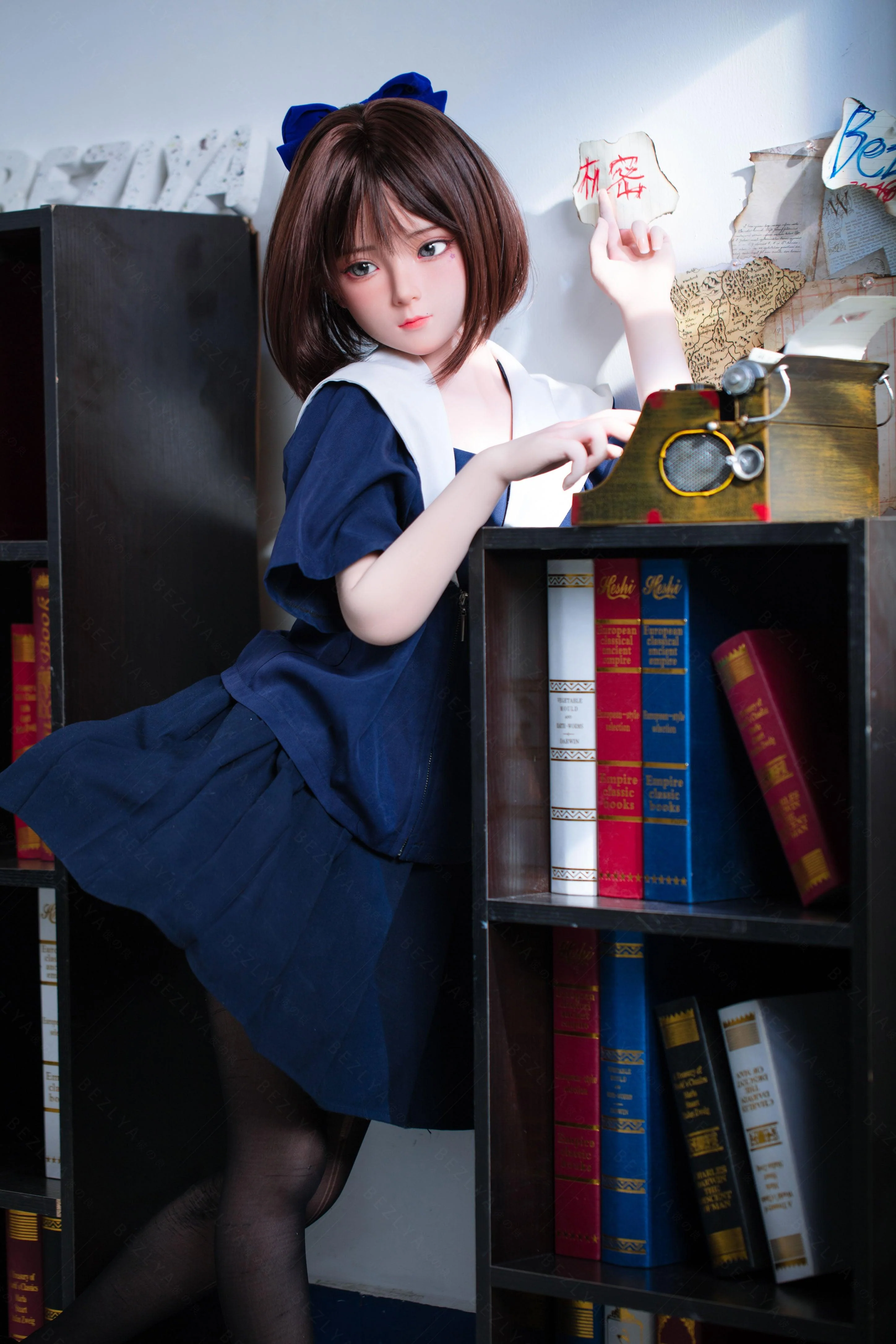 sex doll RCBezlya - Jasmine - 136cm/4ft5.5 - 2.1 AA-cup - Silicone Sex Doll - R C