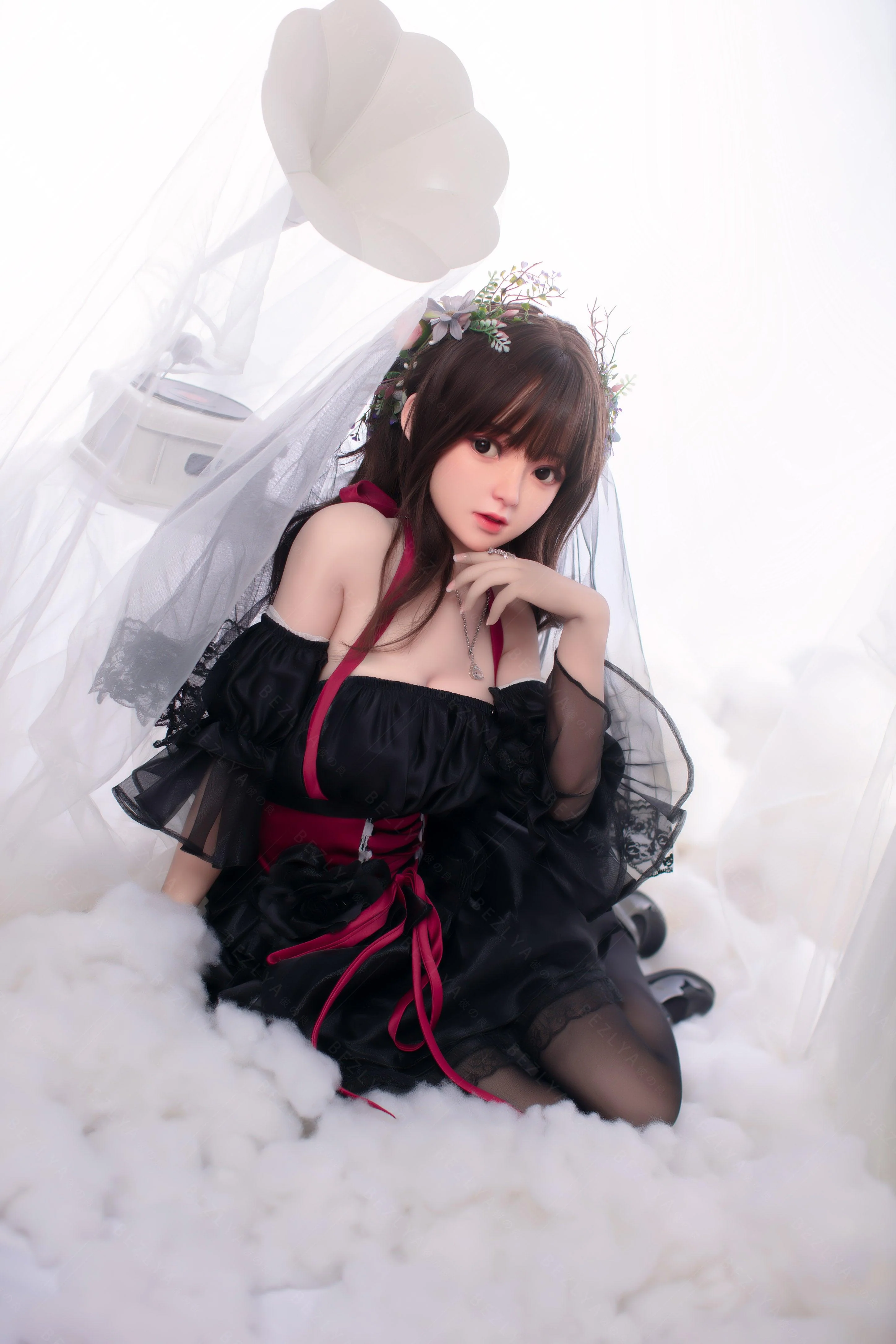 sex doll RCBezlya - Convallaria - 149cm/4ft10.75 - 2.0 D-cup - Silicone Head + TPE Body Sex Doll - R C