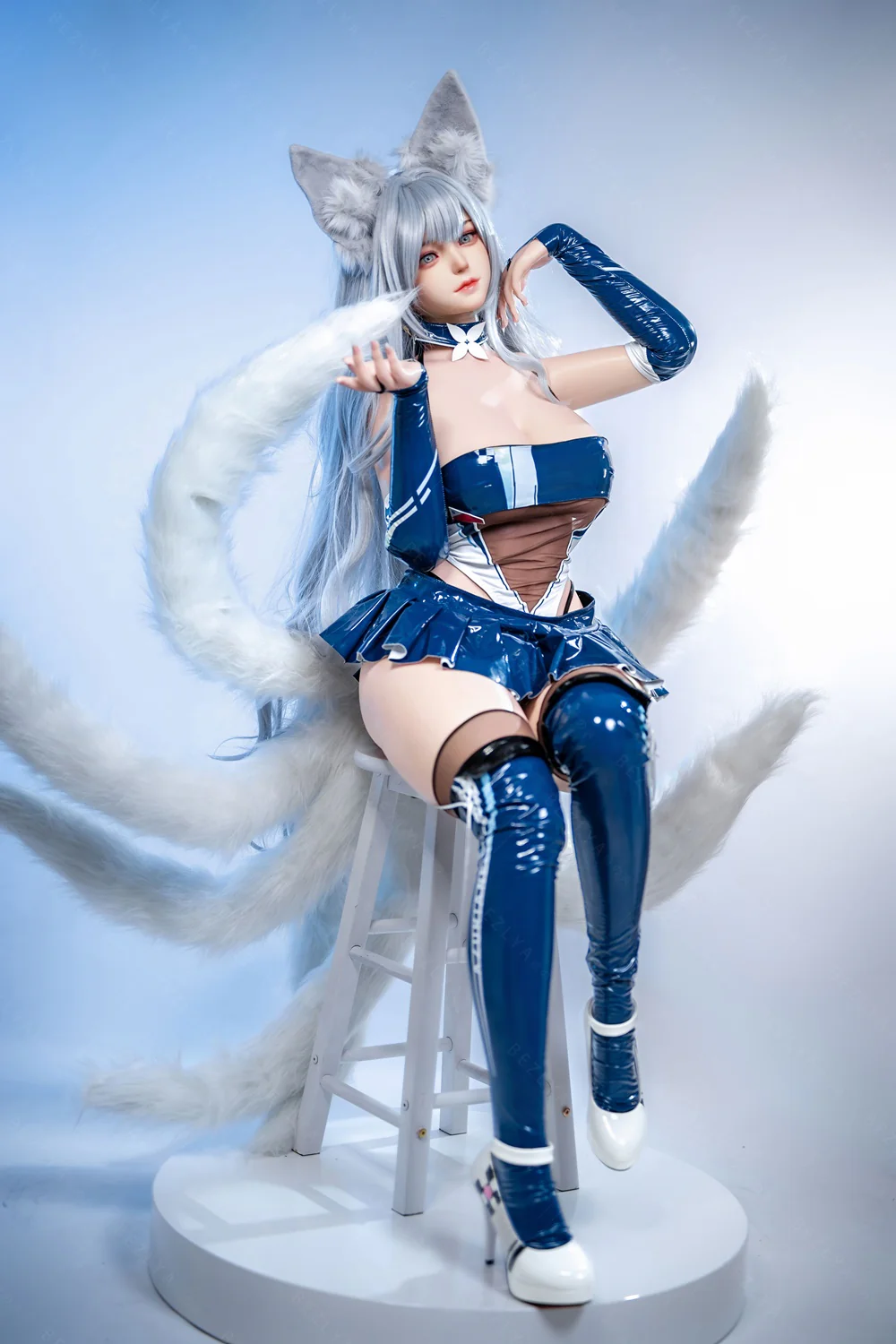 sex doll RCBezlya - Yulania & Campanula - 155cm/5ft1 - 2.2CF C-cup - Silicone Sex Doll - R C