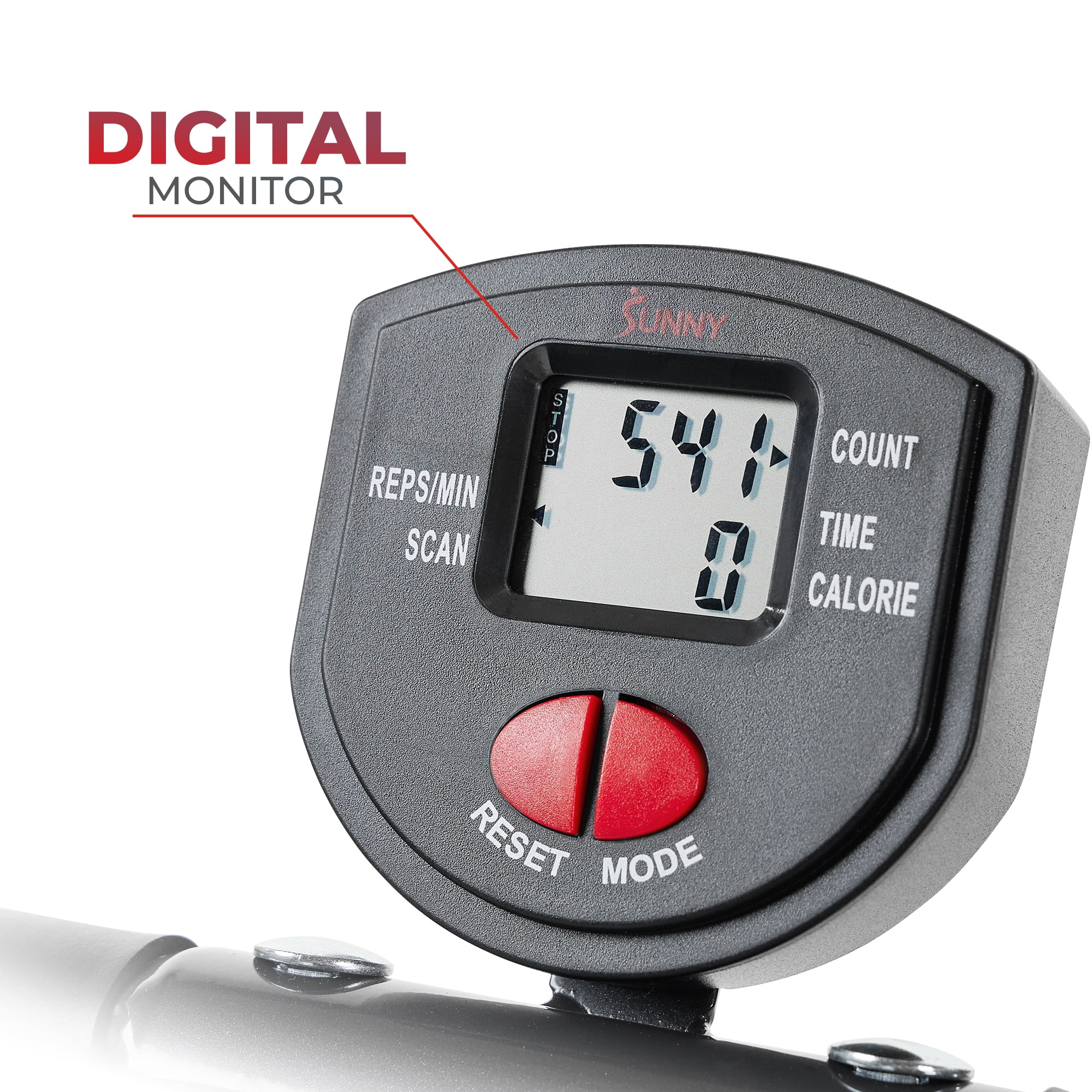 2026 Sunny Health & Fitness Row-N-Ride® Plus Assisted Squat Machine - NO. 077PLUS