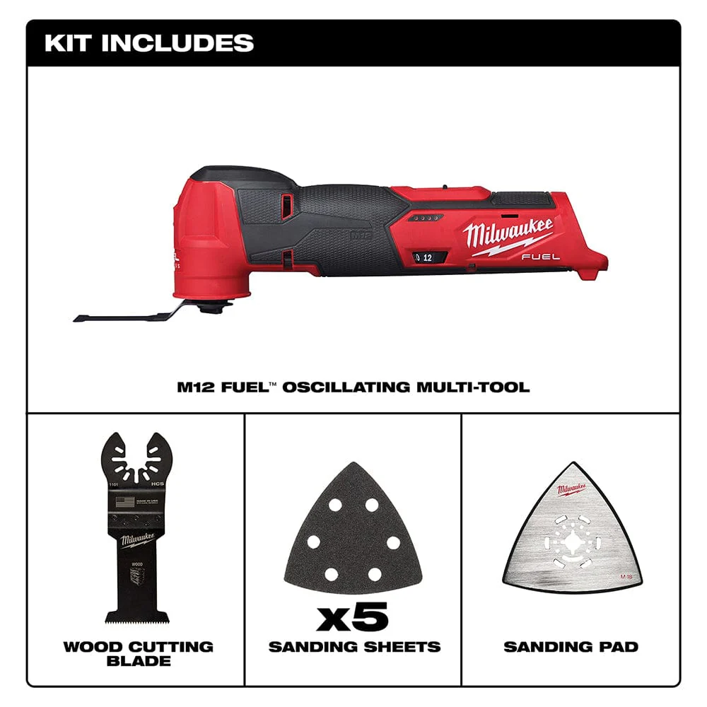 2026 Milwaukee M12 FUEL™ Oscillating Multi-Tool