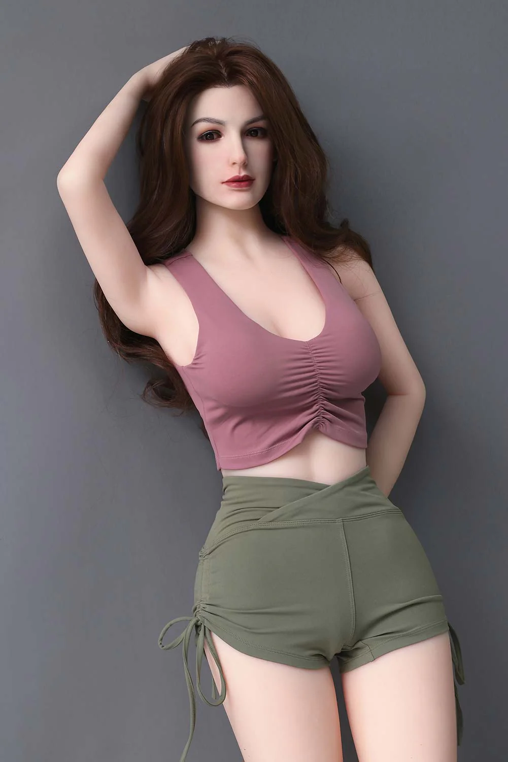 sex doll RC5.41ft / 165cm Milf Small Boobs Electric Hip Sex Dolls – Lynney - R C
