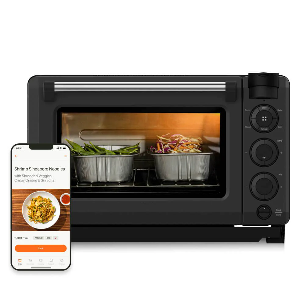2026 Smart Oven, Air Fryer Oven Combo - Smartphone Controlled Countertop Convection and Toaster Oven