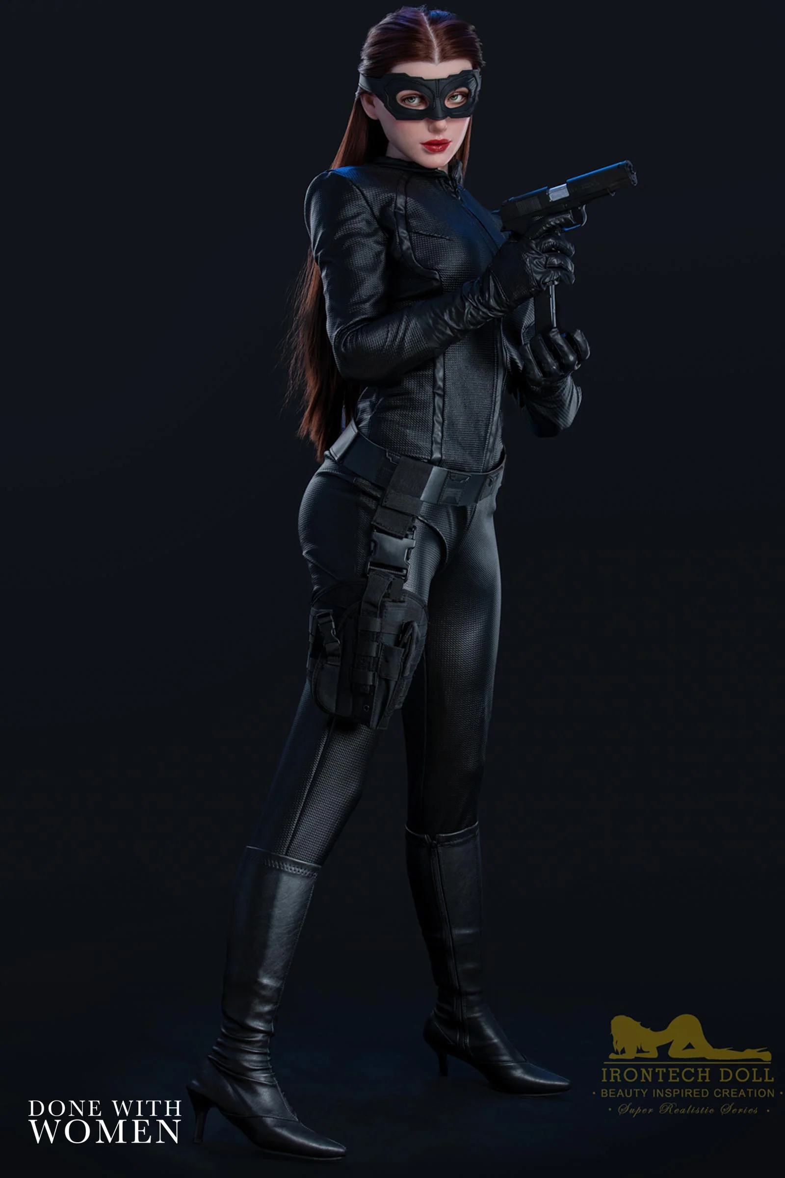 sex doll RCIrontech Doll 168cm / 5ft6 Silicone Luna (Catwoman) - R C