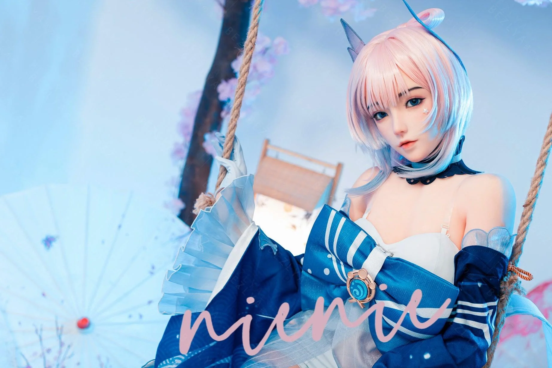 sex doll RCBezlya - Cyrtanthera - 155cm/5ft1 - 2.0 B-cup - Silicone Head + TPE Body Sex Doll - R C