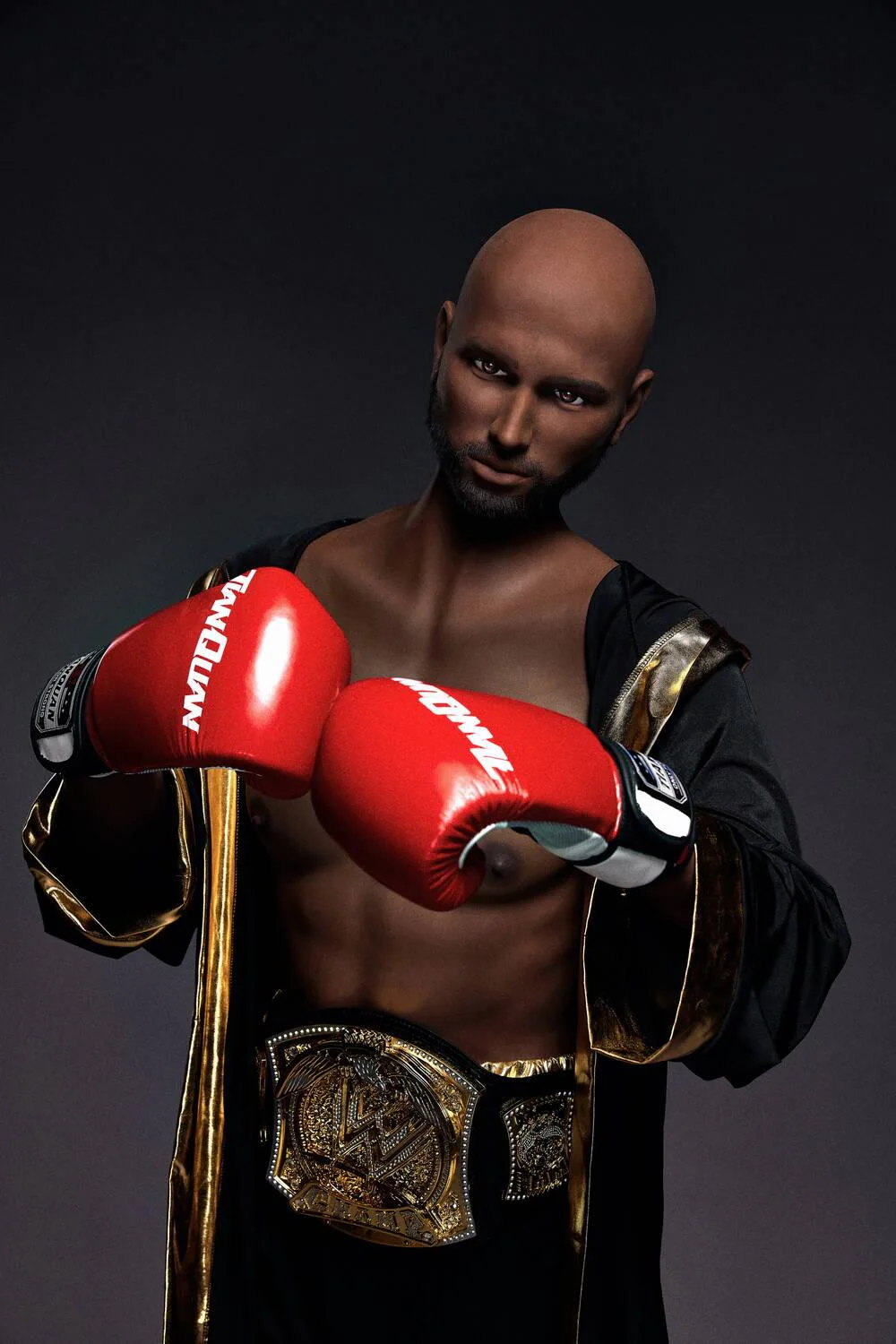 sex doll RCIrontech Doll -  Kevin (Black Skin) - 175cm/5ft9 Male - TPE Sex Doll - R C