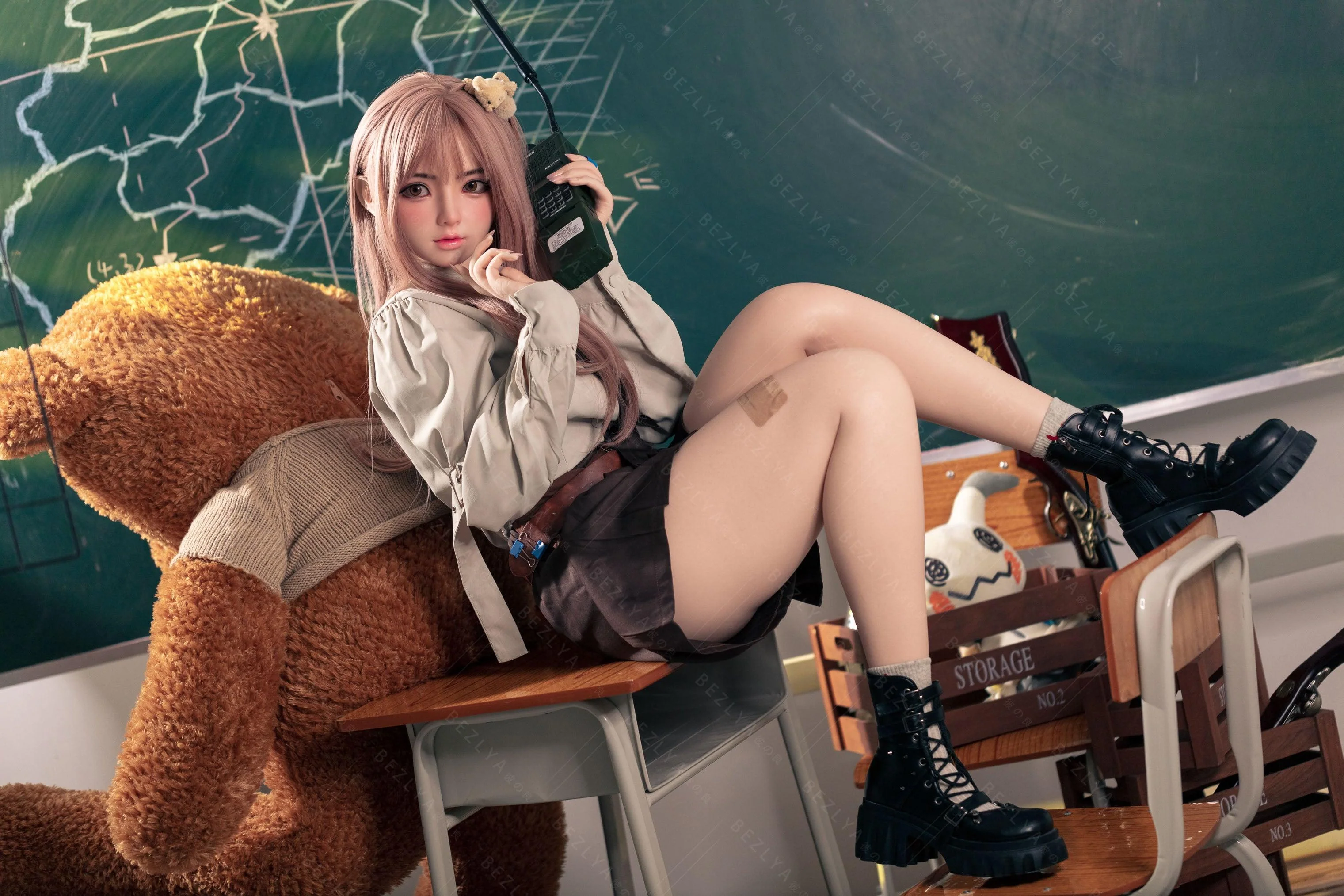 sex doll RCBezlya - Convallaria - 155cm/5ft1 - 2.1 B-cup - Silicone Sex Doll - R C