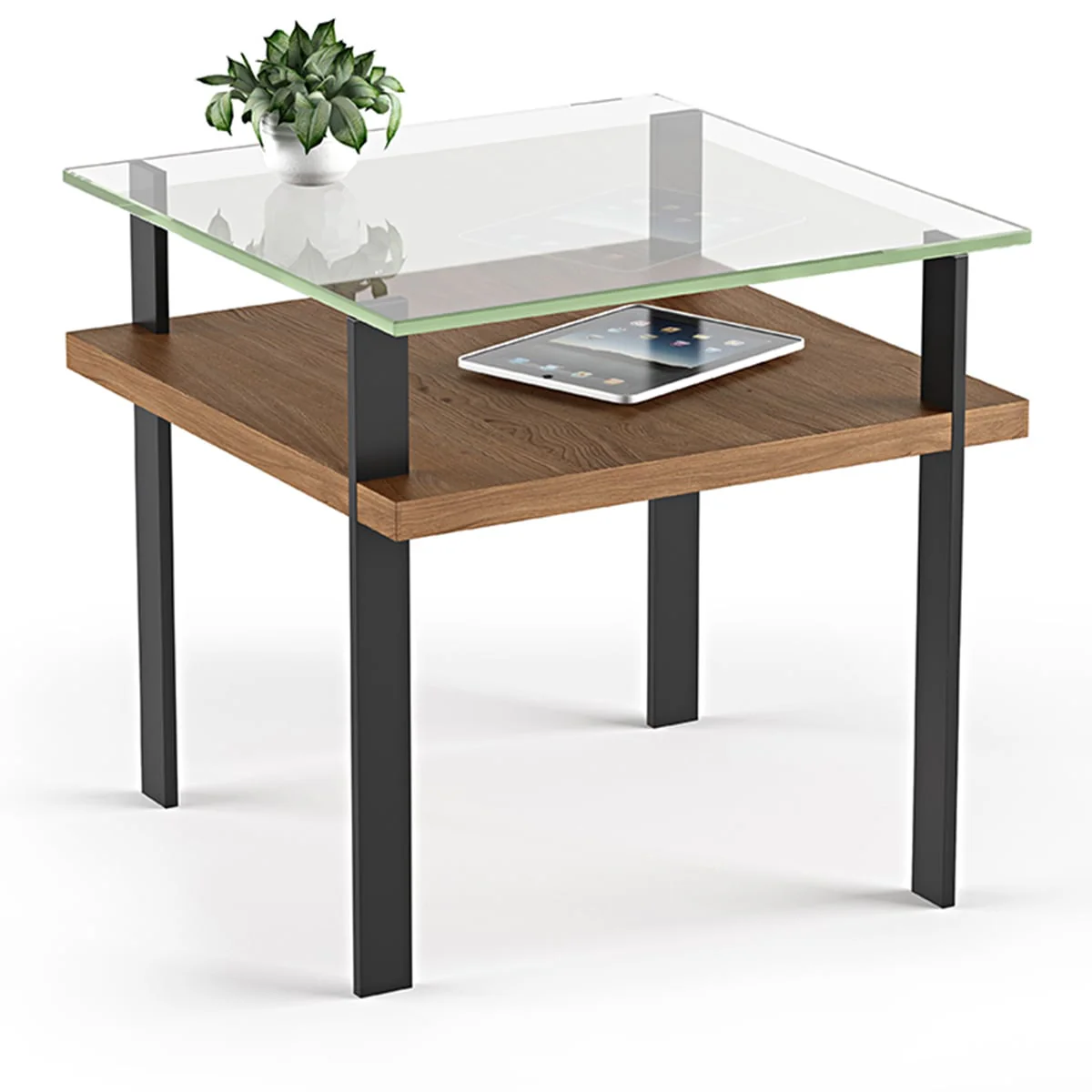 2026 BDI Terrace 1156 End Table (Natural Walnut)