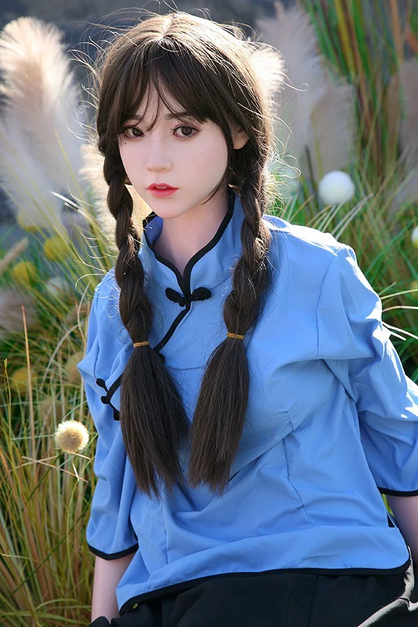 sex doll RC158cm / 5ft2 C-cup Asian Chinese Ancient Costume Style Silicone Sex Doll - FanReal Doll: Qian - R C