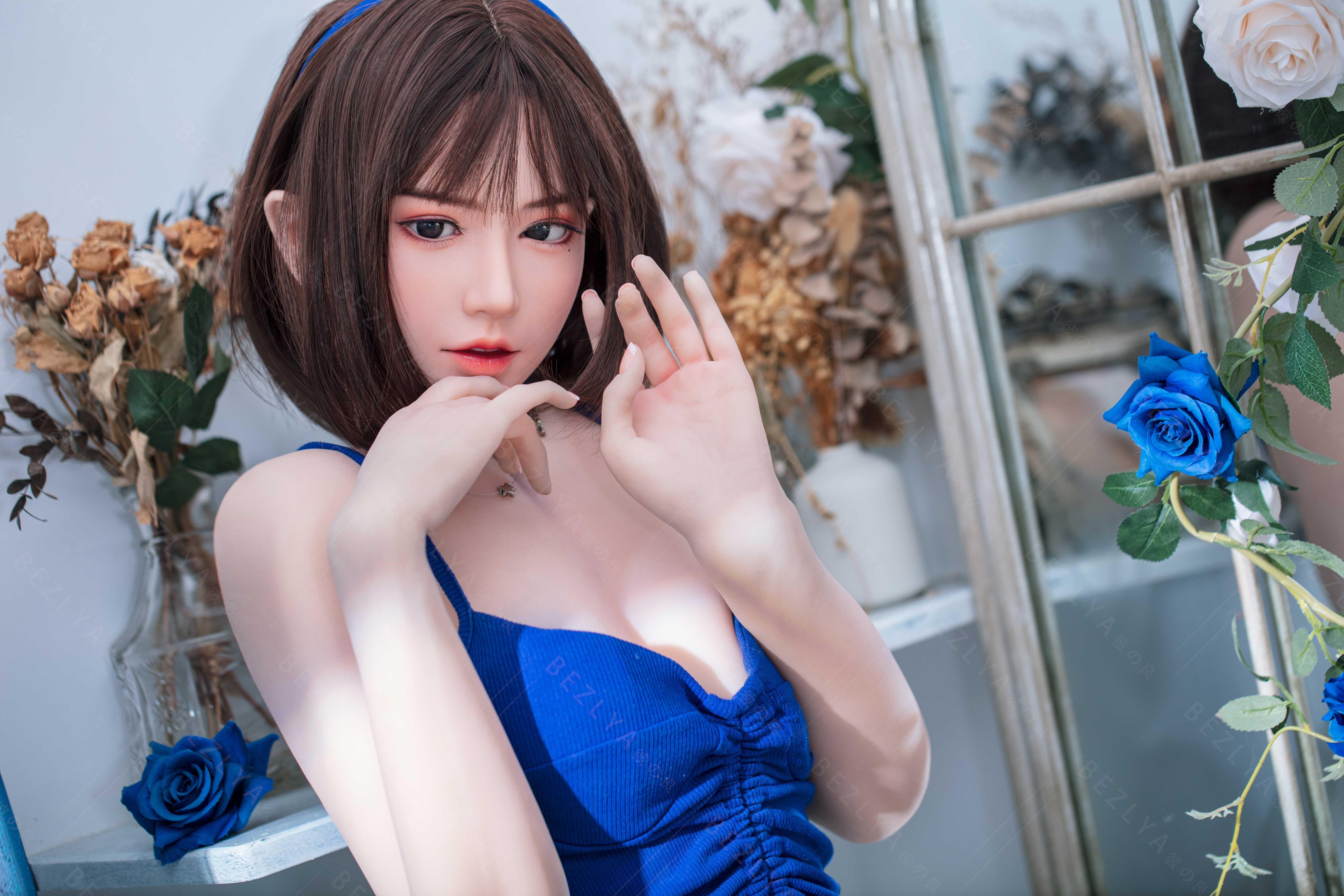 sex doll RCBezlya - Lagenaria - 155cm/5ft1 - 2.0 B-cup - Silicone Head + TPE Body Sex Doll - R C