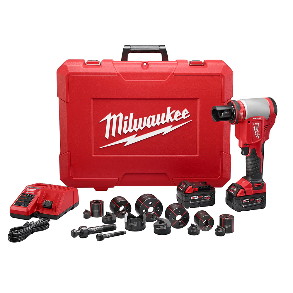 2026 Milwaukee 2677-21 M18 18V FORCE LOGIC 6T Knockout Tool Kit w/ 1/2