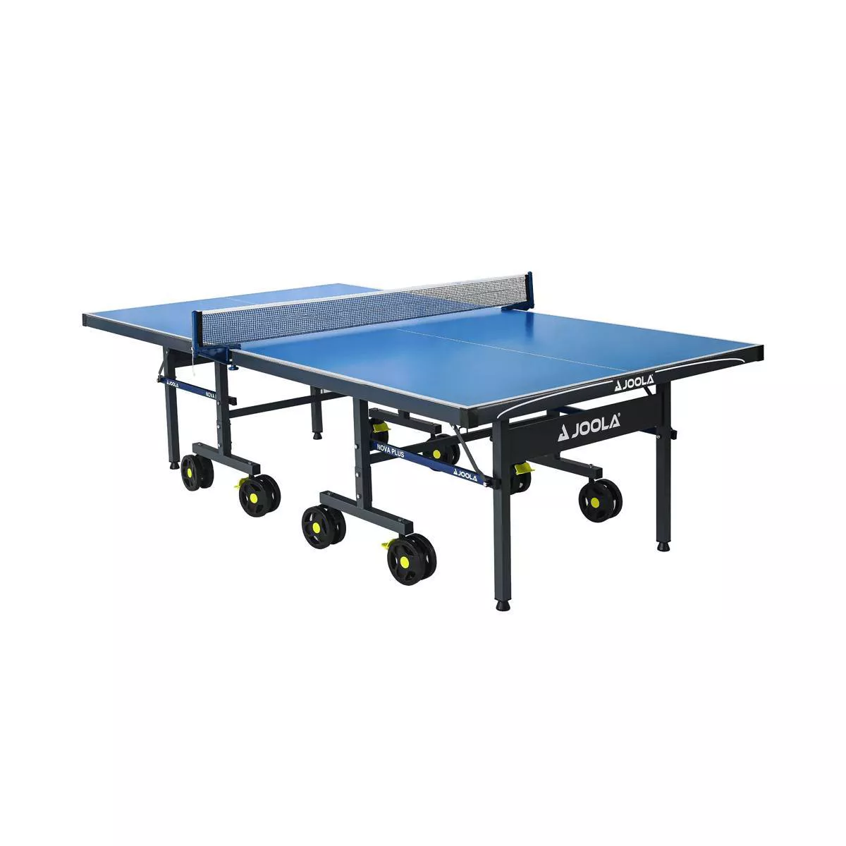 JOOLA Nova Pro Plus Outdoor Table Tennis Table with Weatherproof Net, 9×5 ft, Foldable, Aluminum Surface