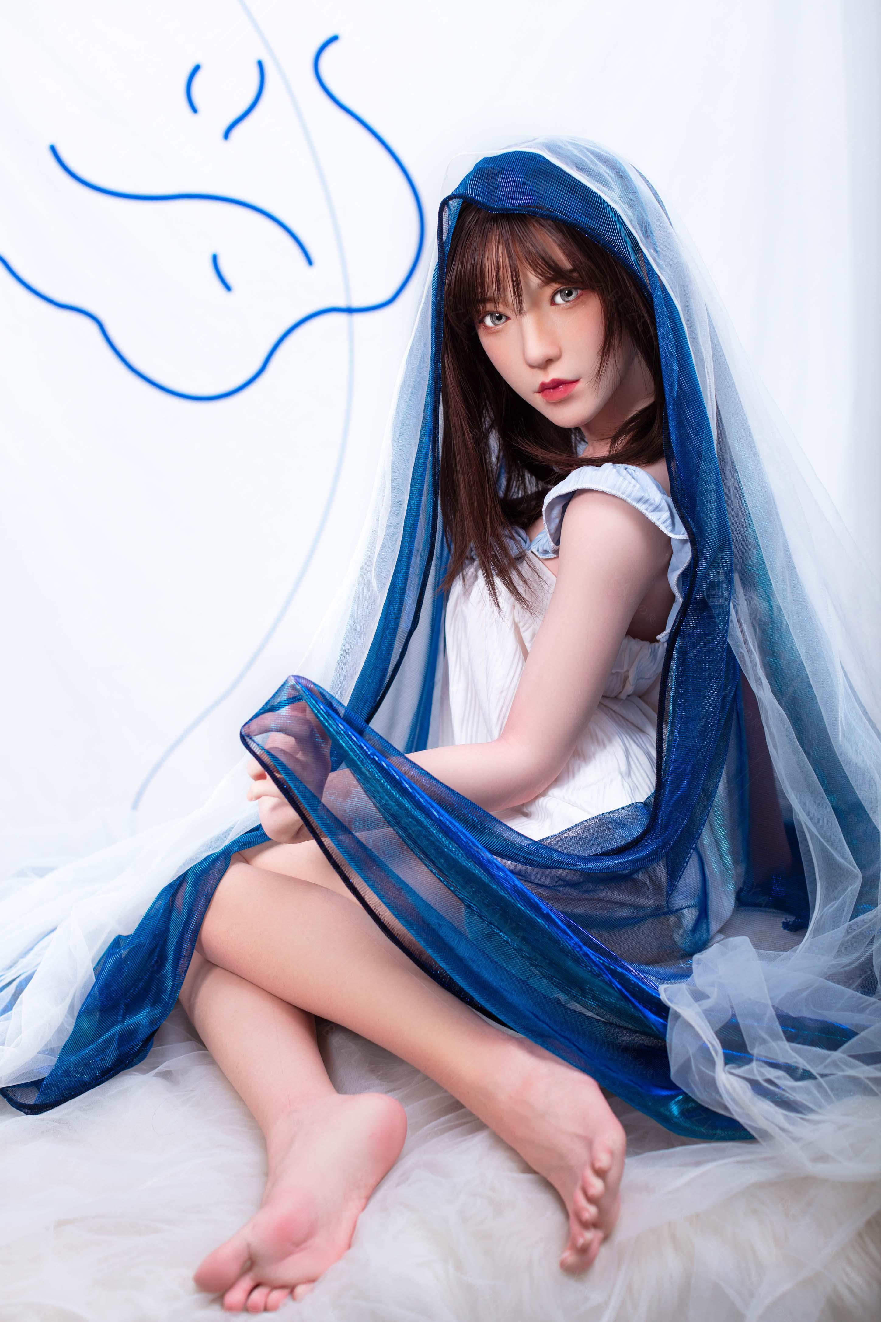 sex doll RCBezlya - Iris - 150cm/4ft11 - 2.1 B-cup - Silicone Sex Doll - R C