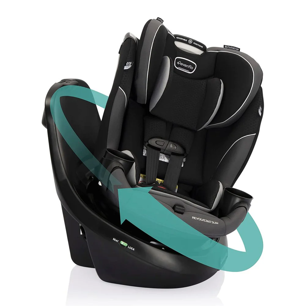 2026 Evenflo Revolve360 Slim 2-in-1 Rotational Car Seat - Canton