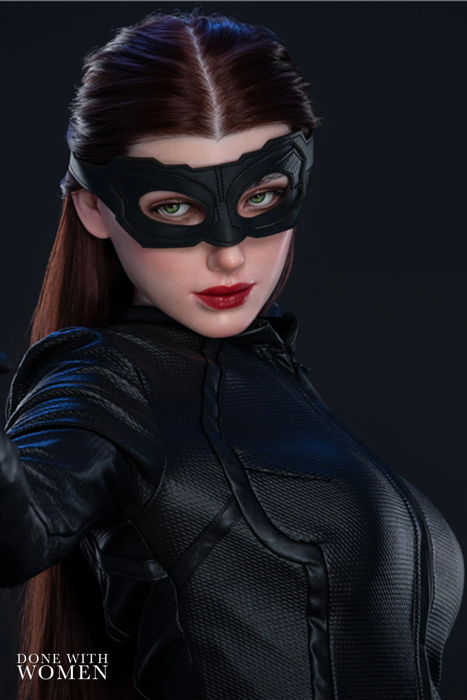 sex doll RCIrontech Doll 168cm / 5ft6 Silicone Luna (Catwoman) - R C