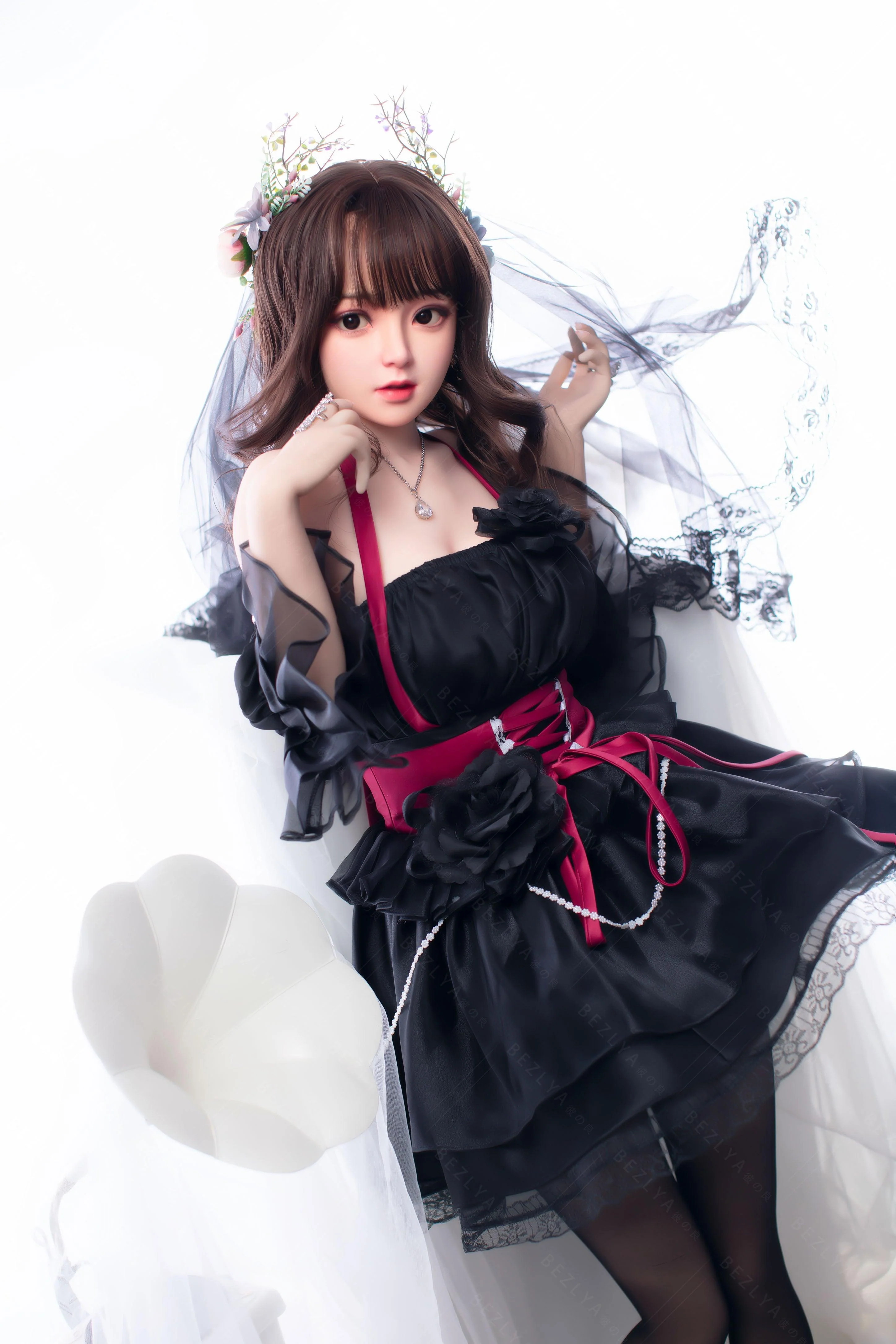 sex doll RCBezlya - Convallaria - 149cm/4ft10.75 - 2.0 D-cup - Silicone Head + TPE Body Sex Doll - R C