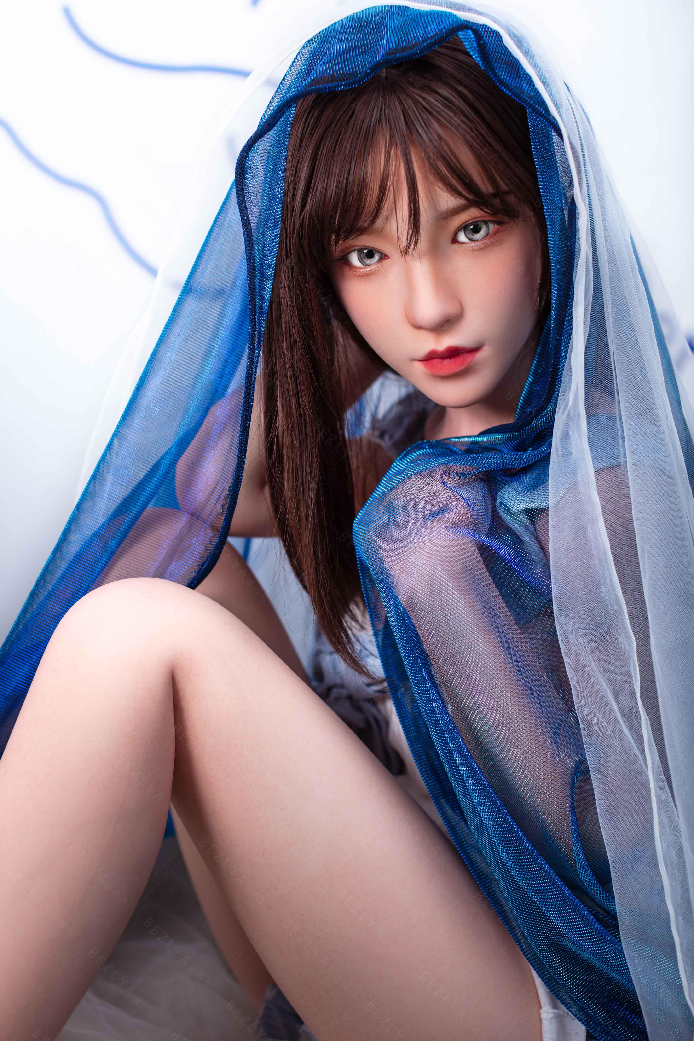 sex doll RCBezlya - Iris - 150cm/4ft11 - 2.1 B-cup - Silicone Sex Doll - R C