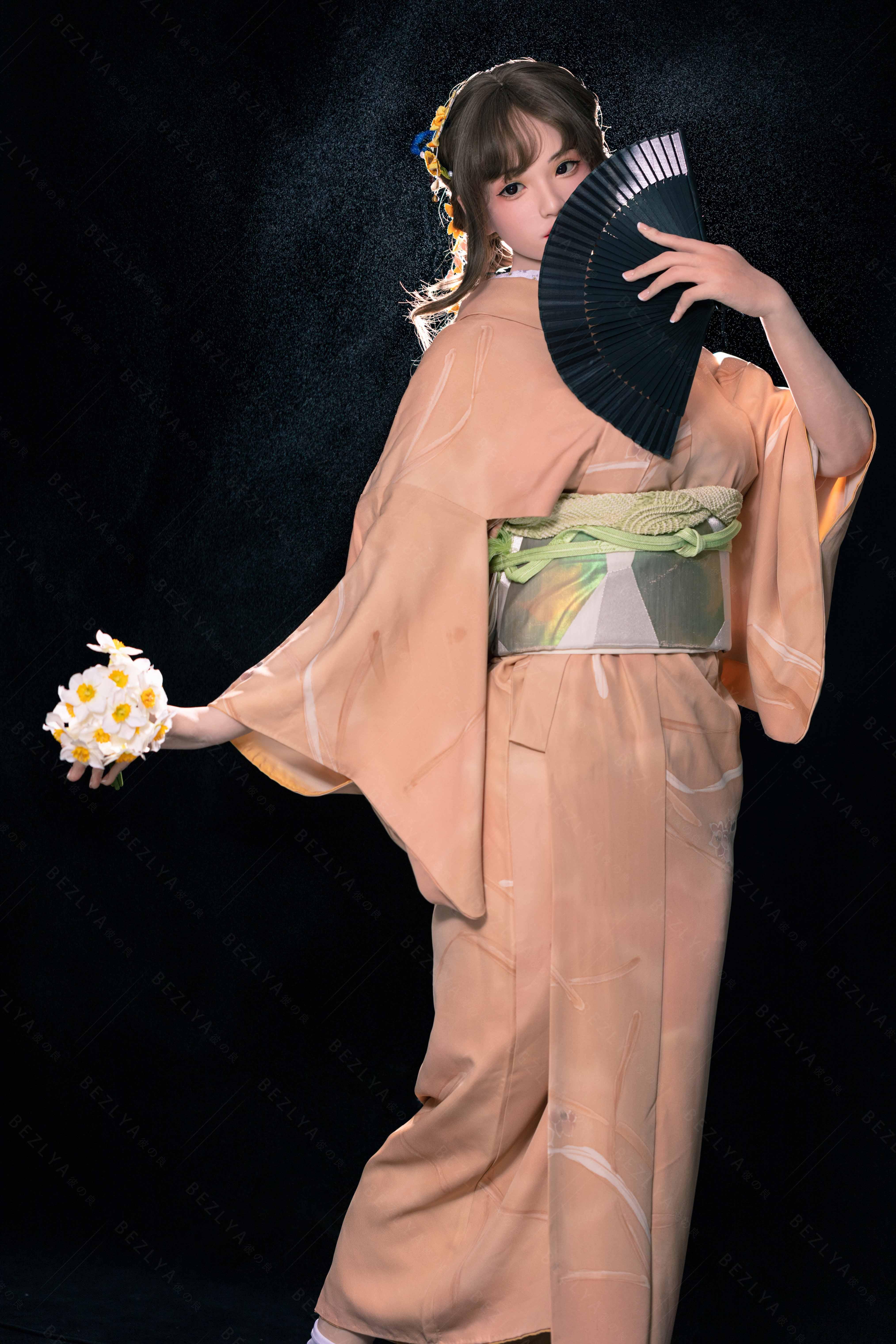 sex doll RCBezlya - Helianthus - 162cm/5ft3.75 - 2.2U A-cup - Silicone Sex Doll - R C